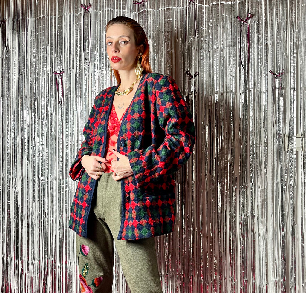 Cardigan diamant