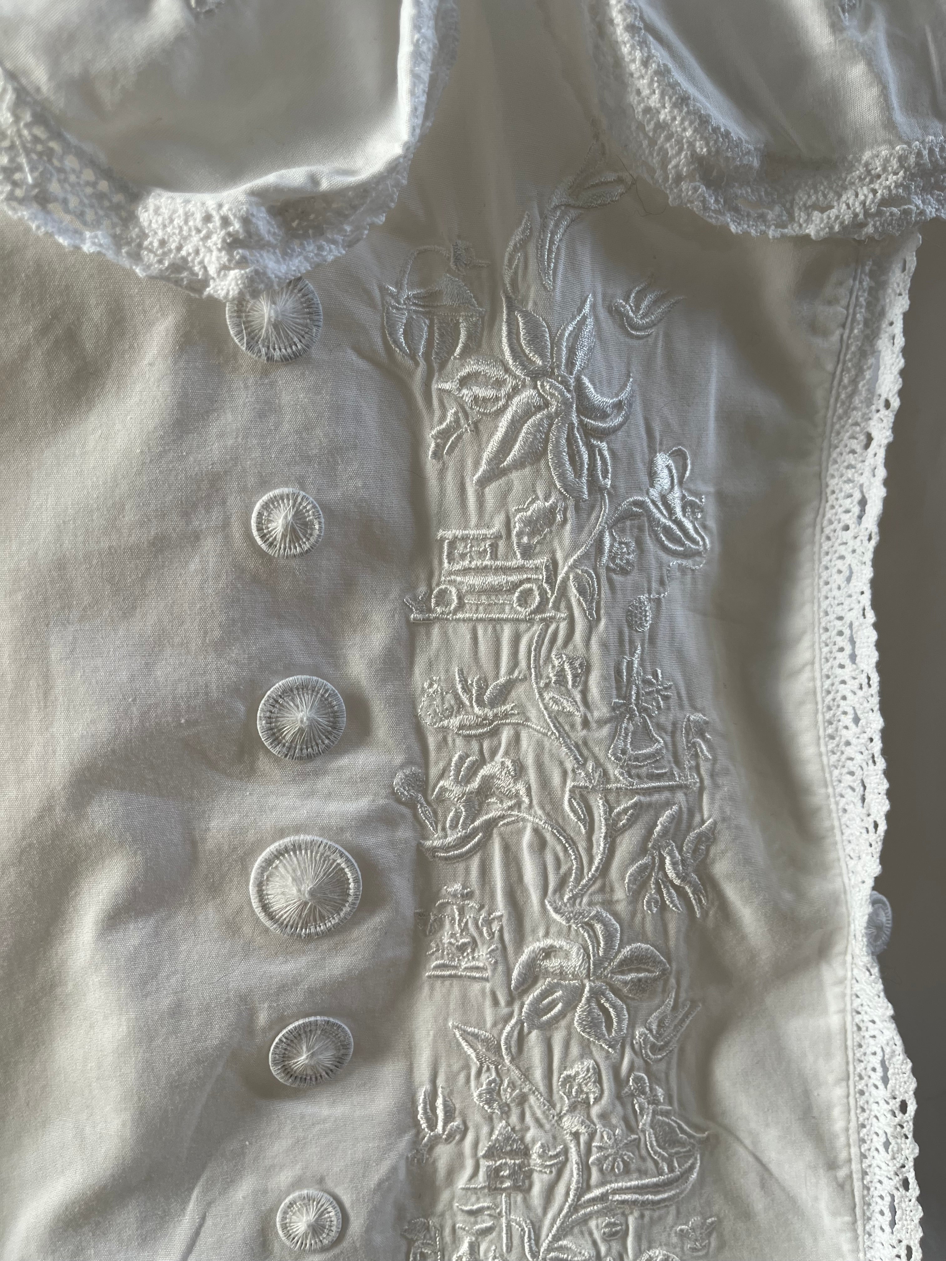 Camicia camice Pierrot in puro cotone