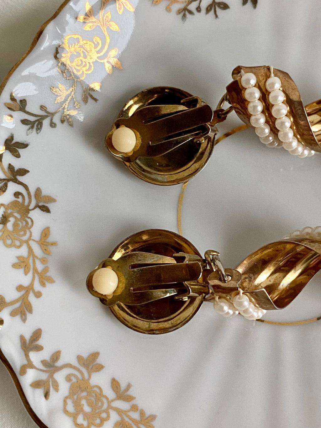 Boucles d'oreilles clips Onda