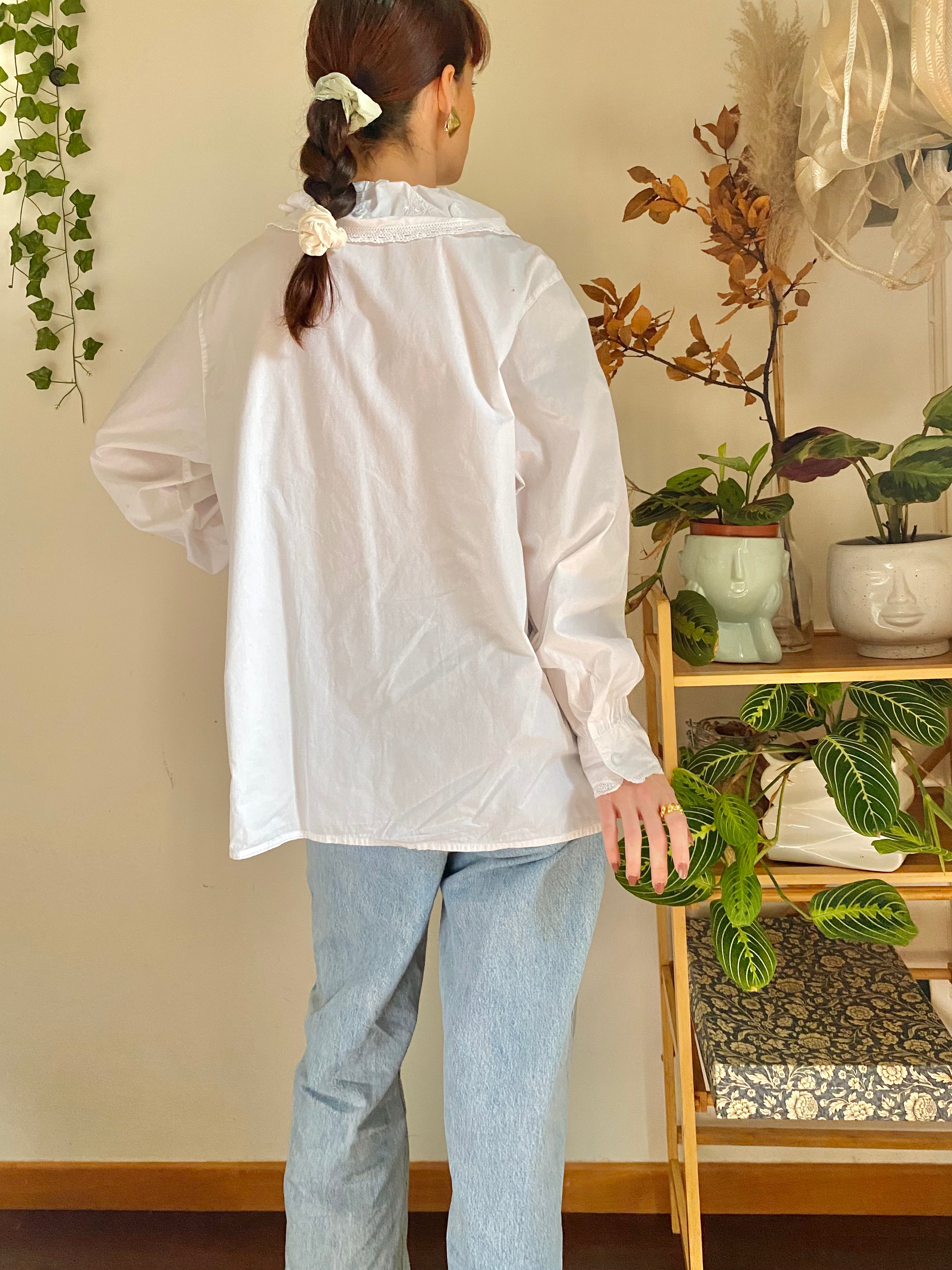 Camicia camice Pierrot in puro cotone