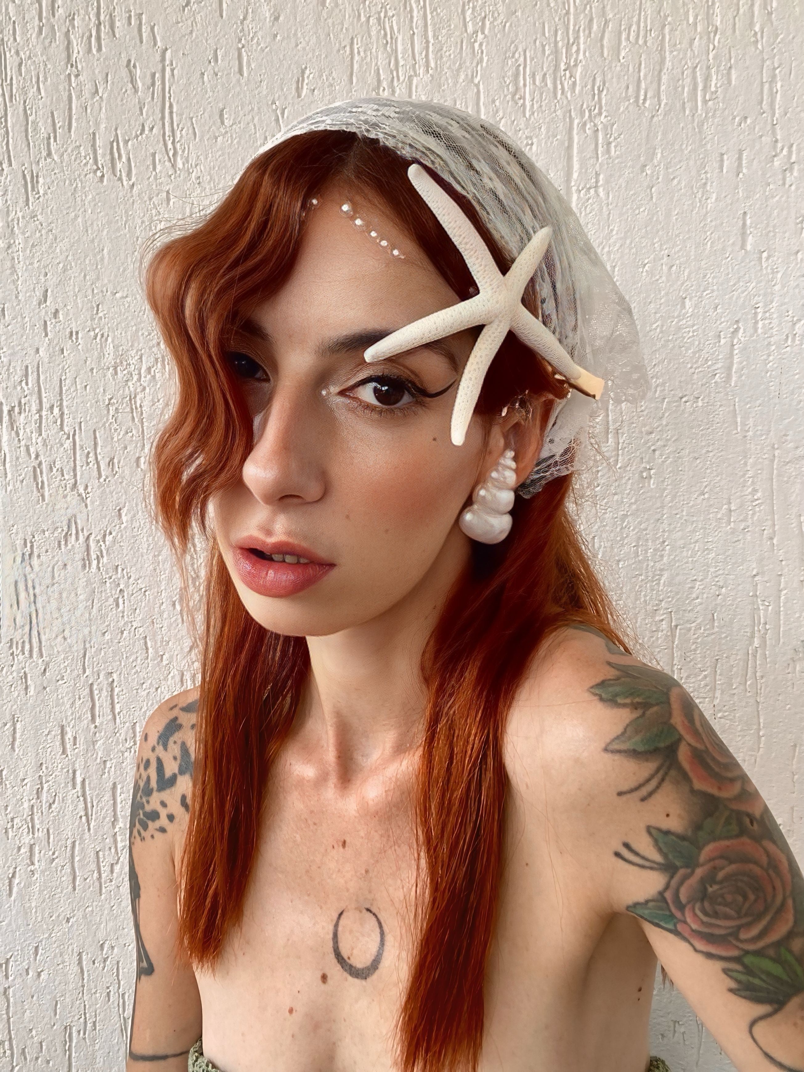 Nausicaa orecchini a conchiglia a clip