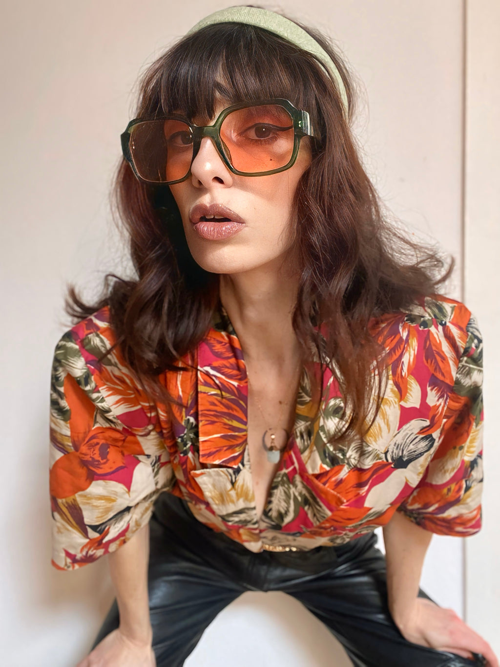 Veste fleurie