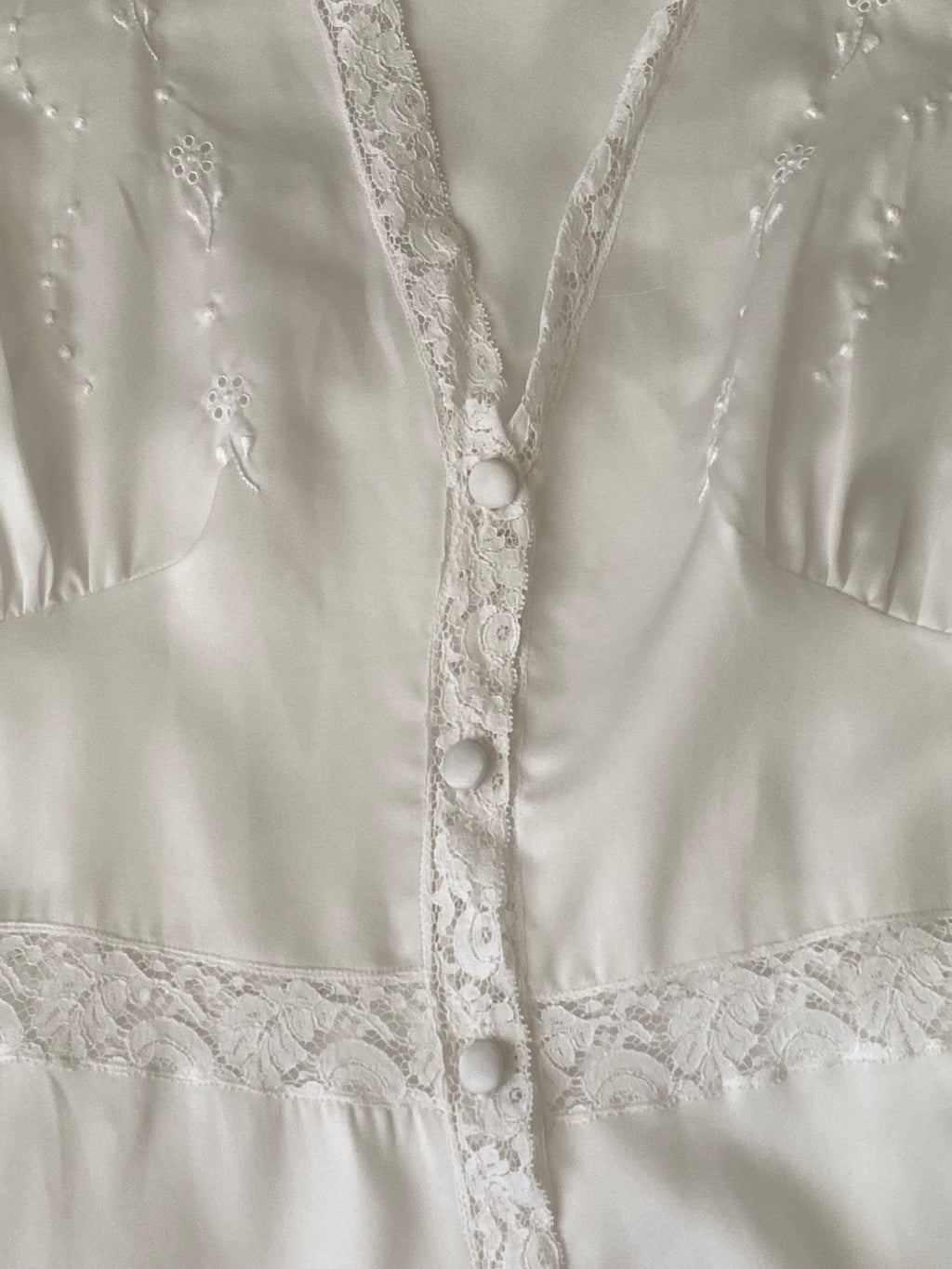 Set sottoveste e vestaglia anni ‘70s