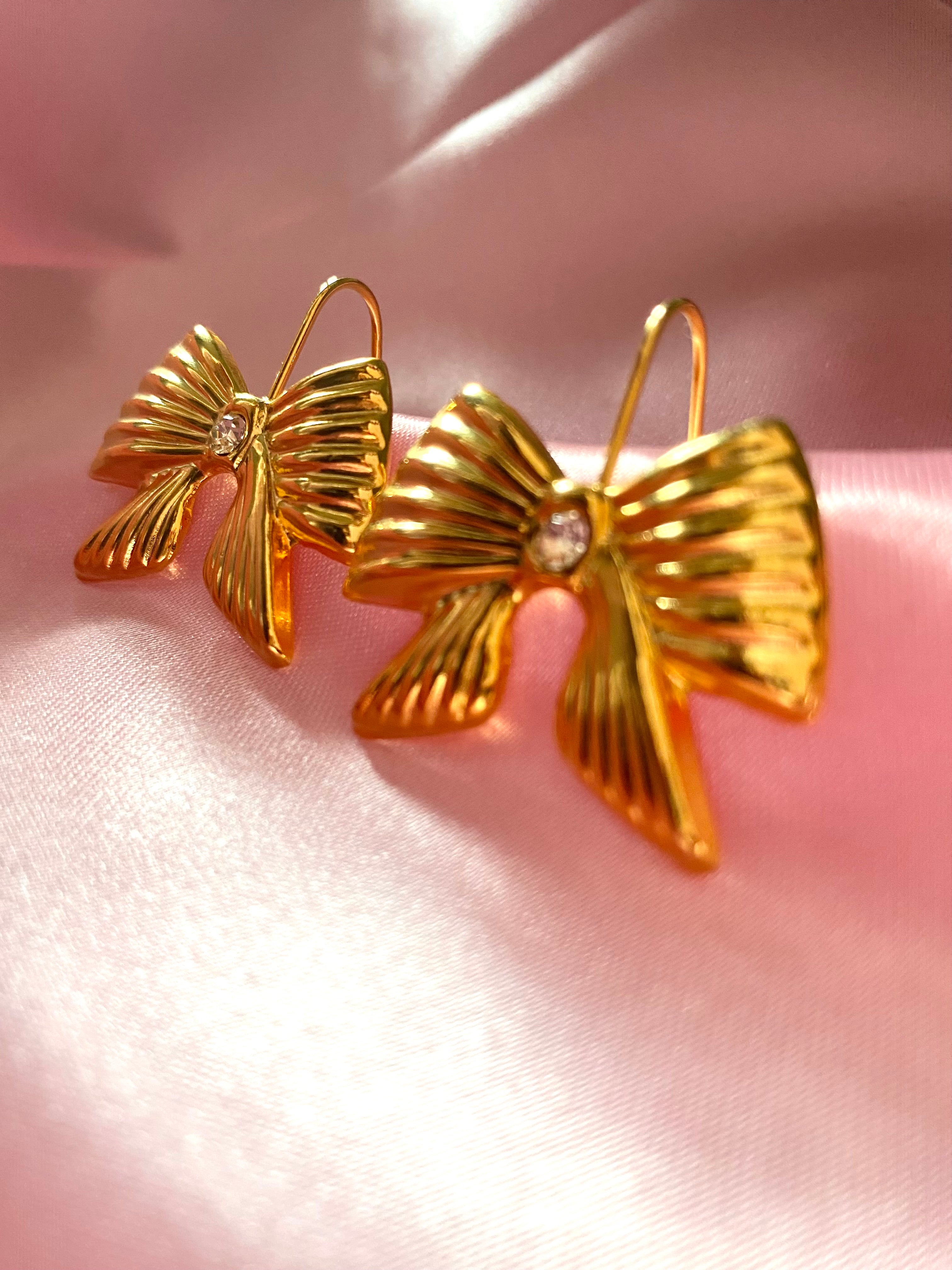 Boucles d'oreilles nœud