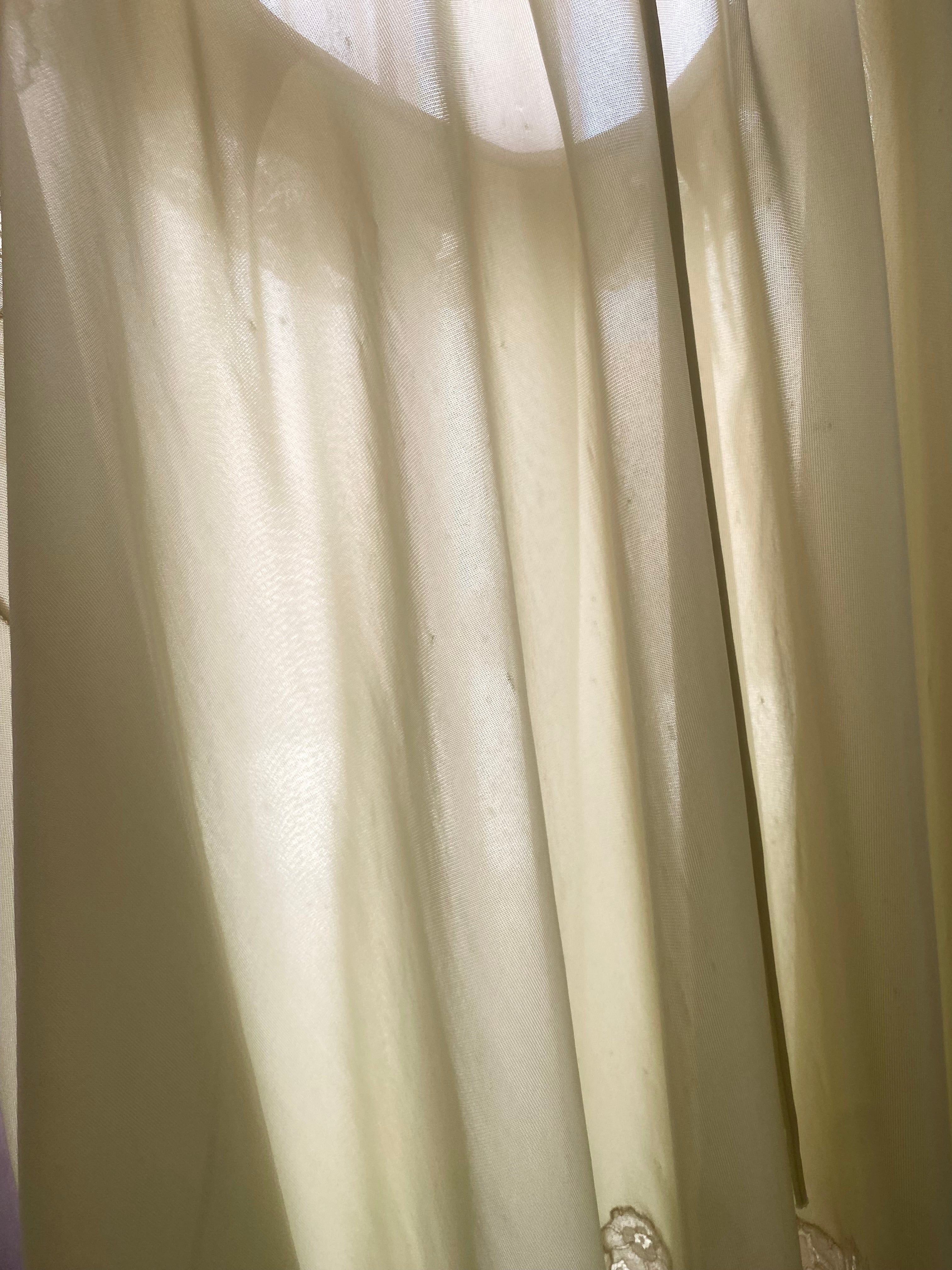 Baby doll lime con pizzo