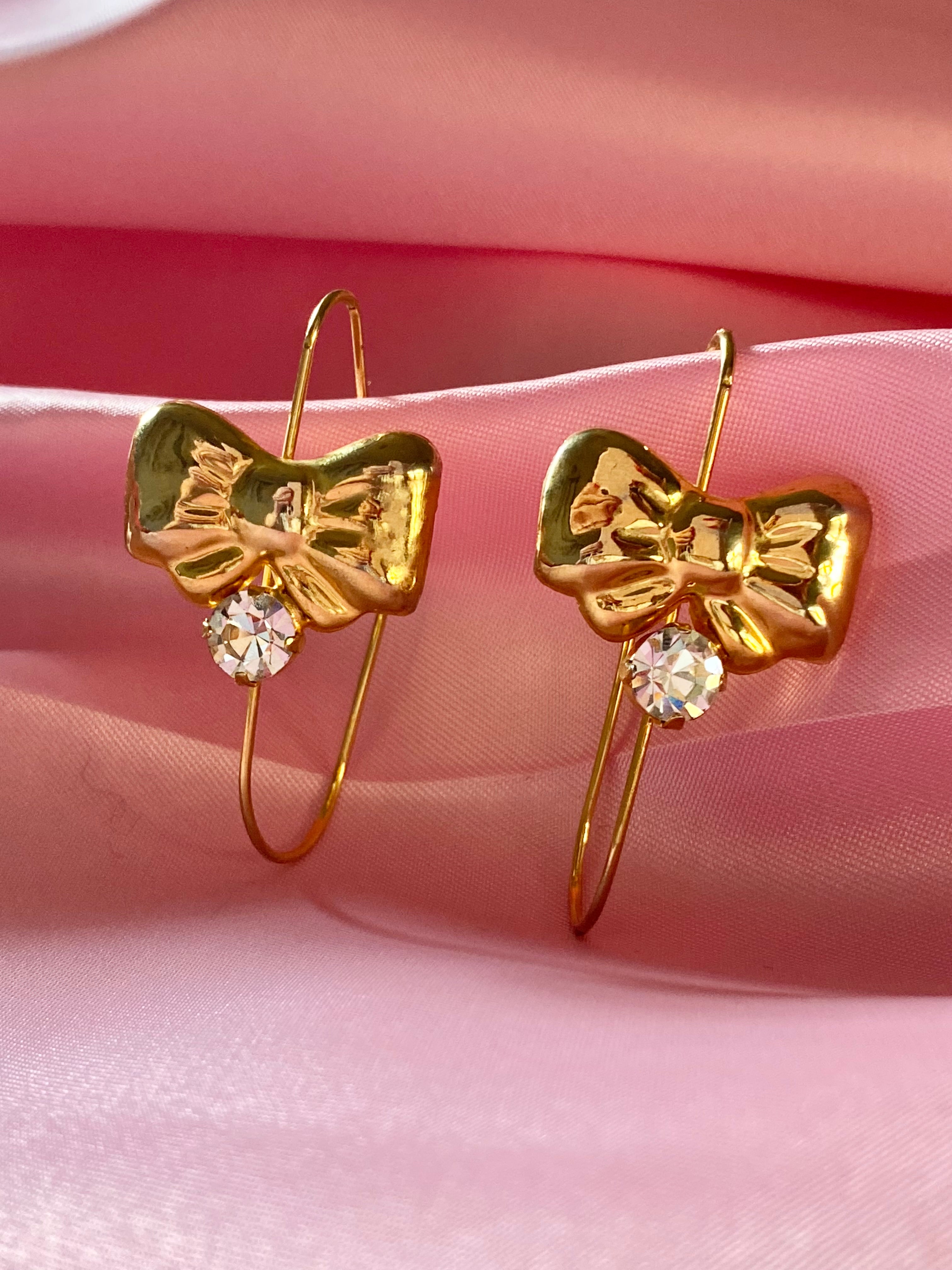 Boucles d'oreilles nœud