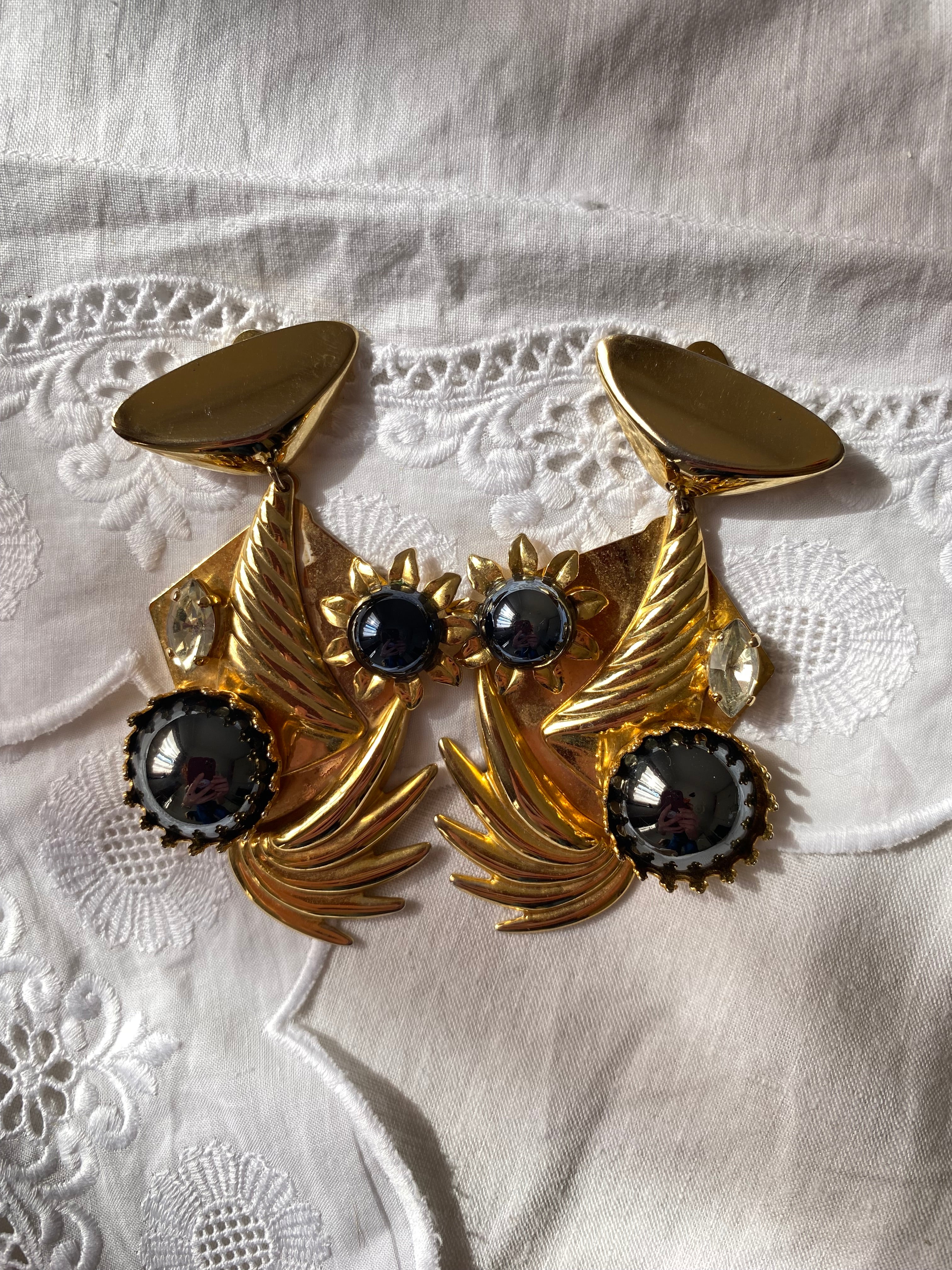 Maxi orecchini anni ‘80s