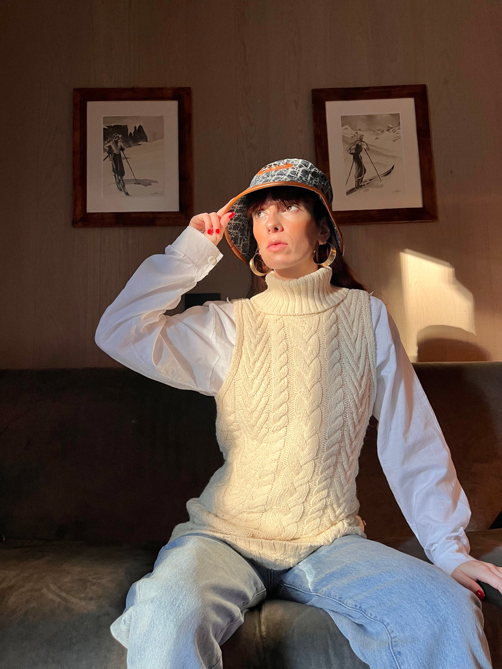 Pull sans manches Ralph Lauren Polo Sport