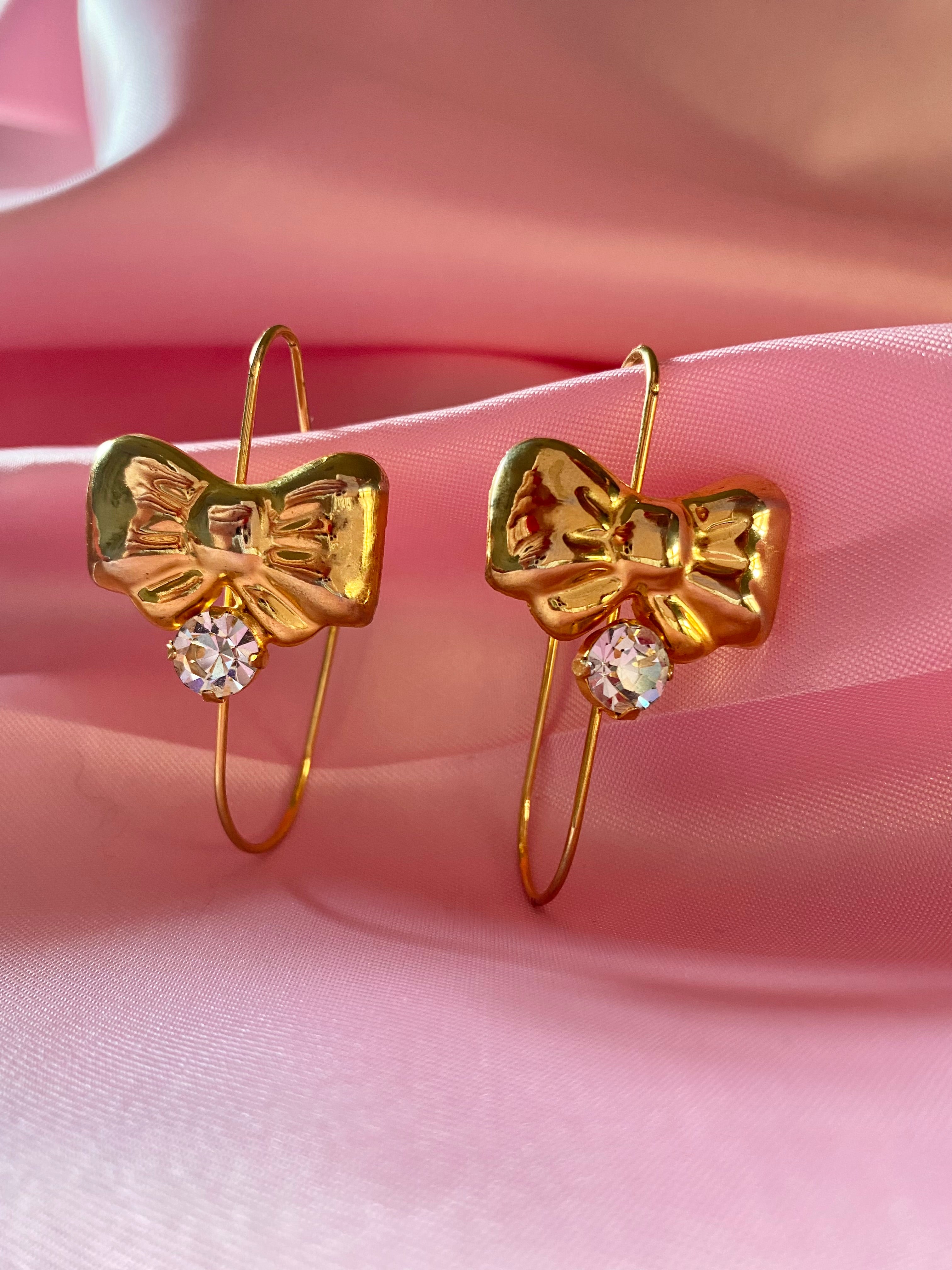 Boucles d'oreilles nœud