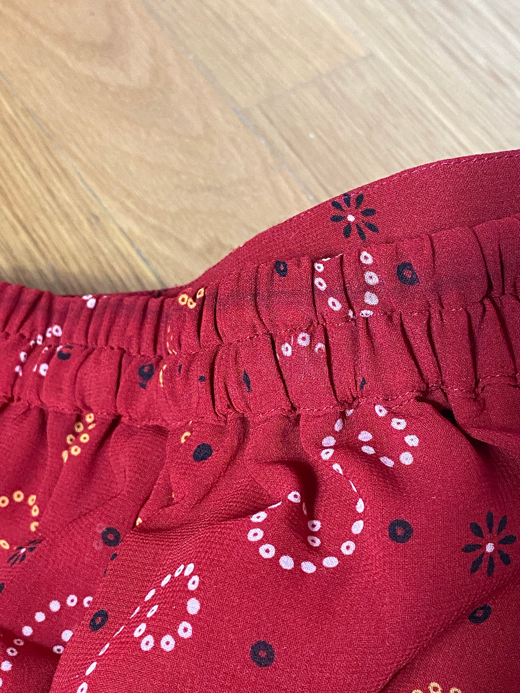 Coordinato pantalone & foulard anni 70