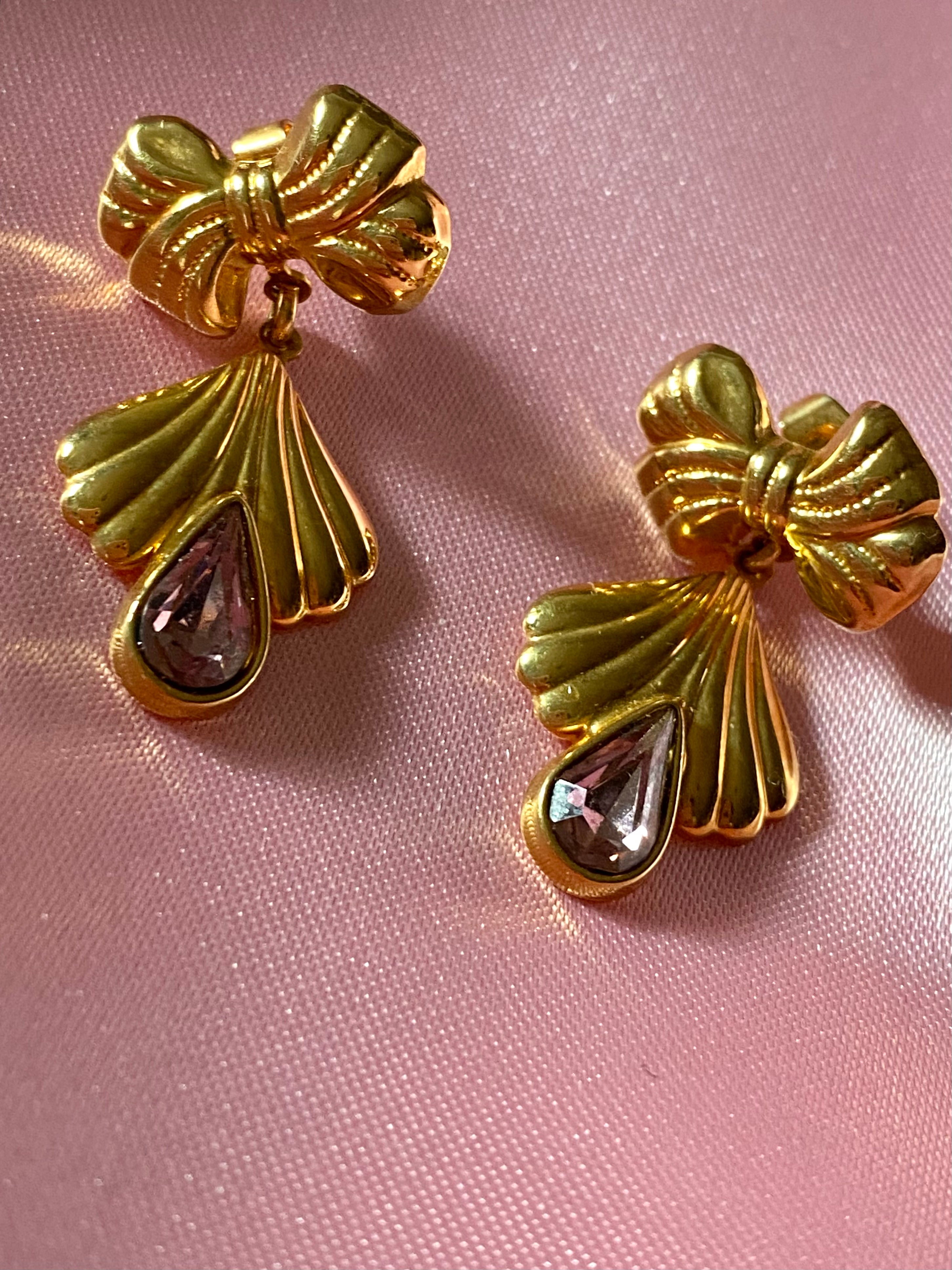 Boucles d'oreilles nœud