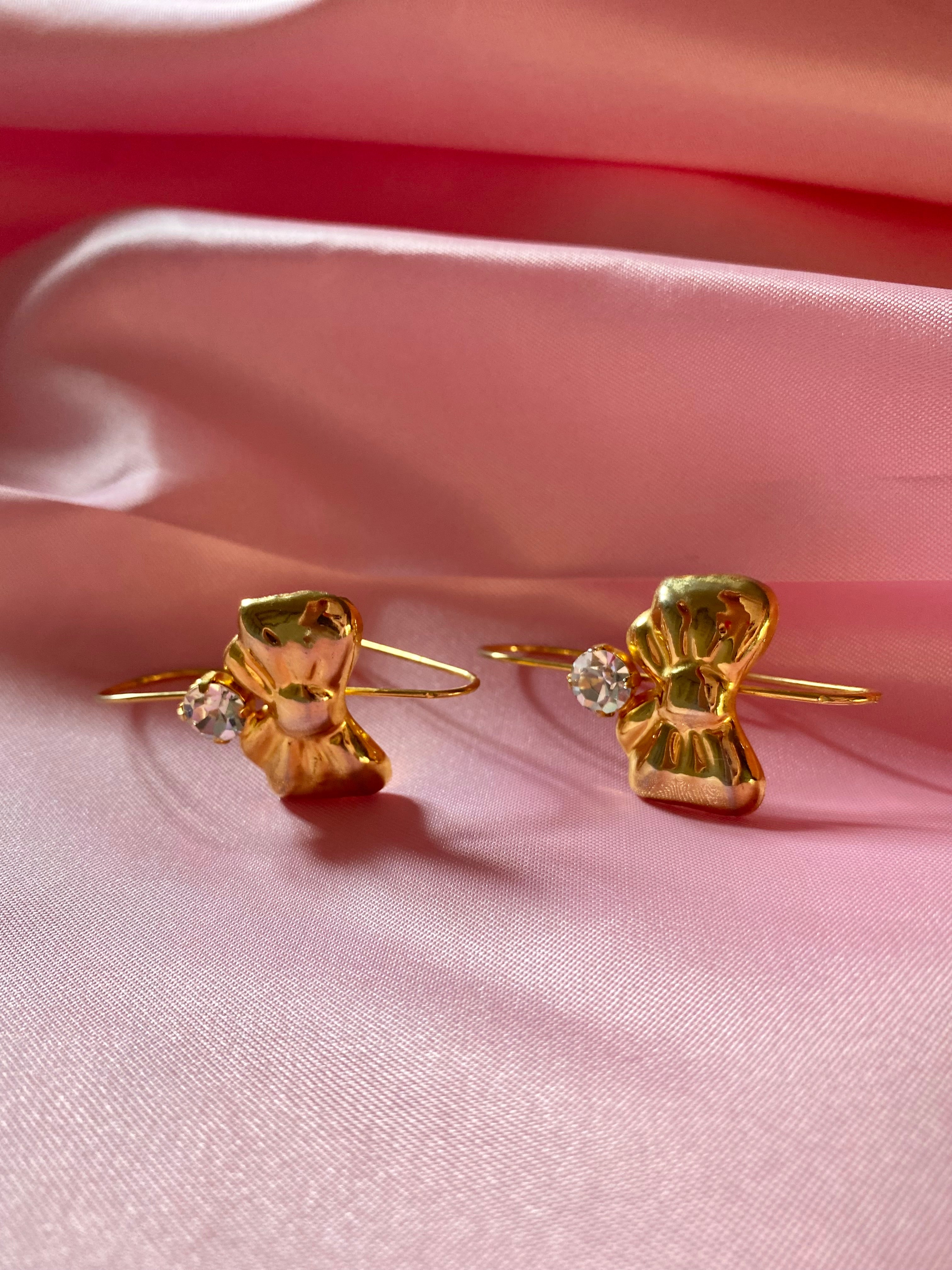 Boucles d'oreilles nœud