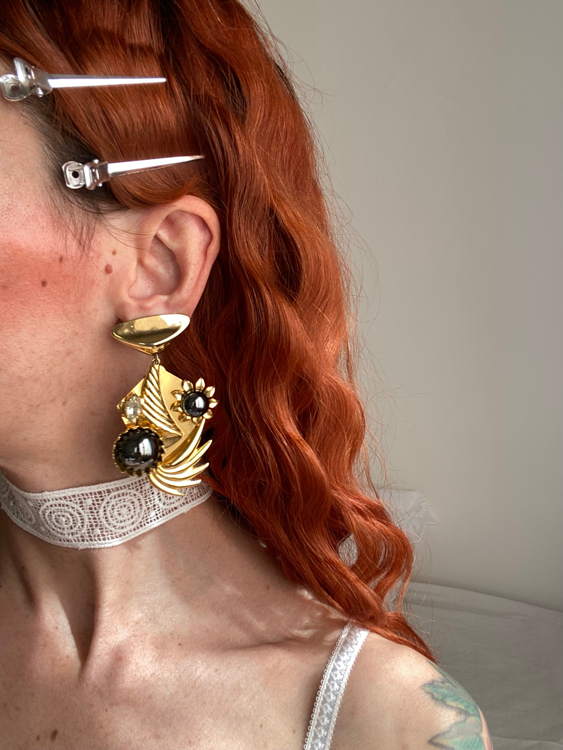 Maxi orecchini anni ‘80s