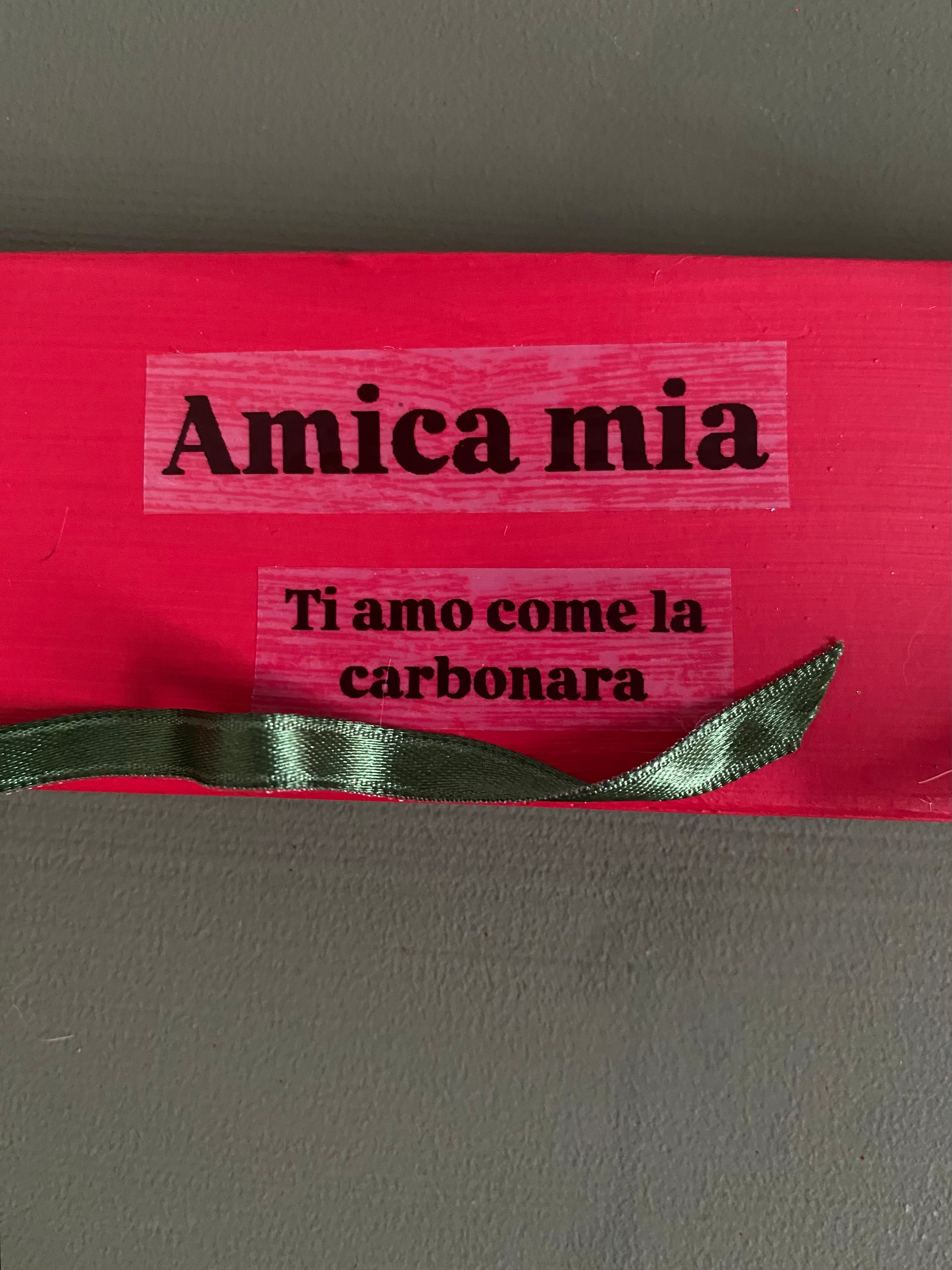 AMICA MIA box incenso rosso