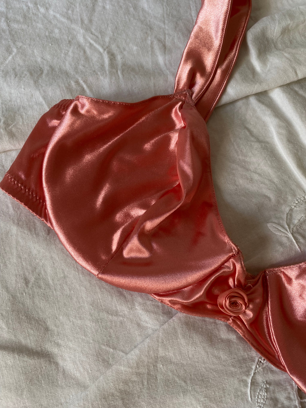 Reggiseno vintage rosa
