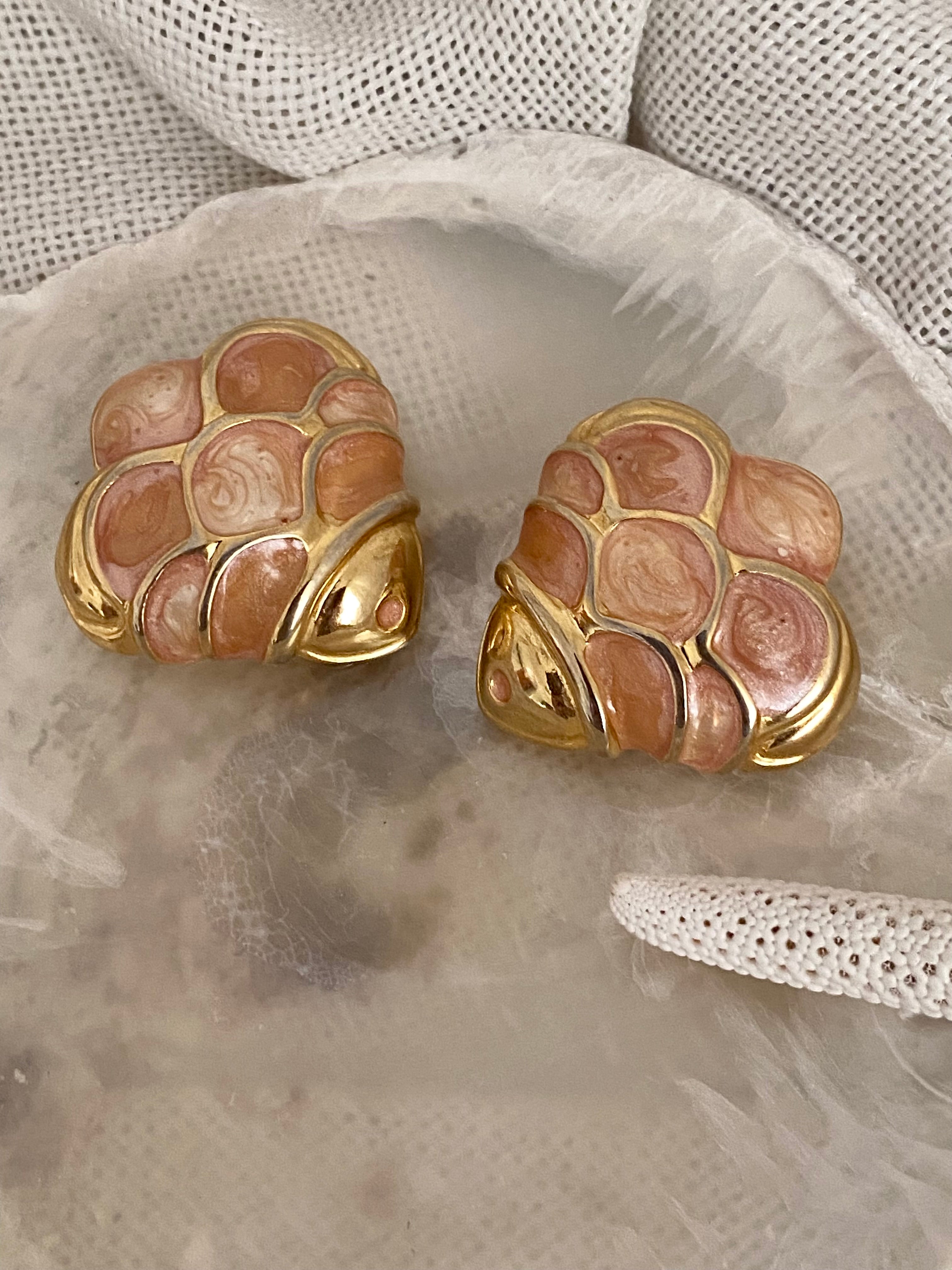 Ligea marine clip-on earrings