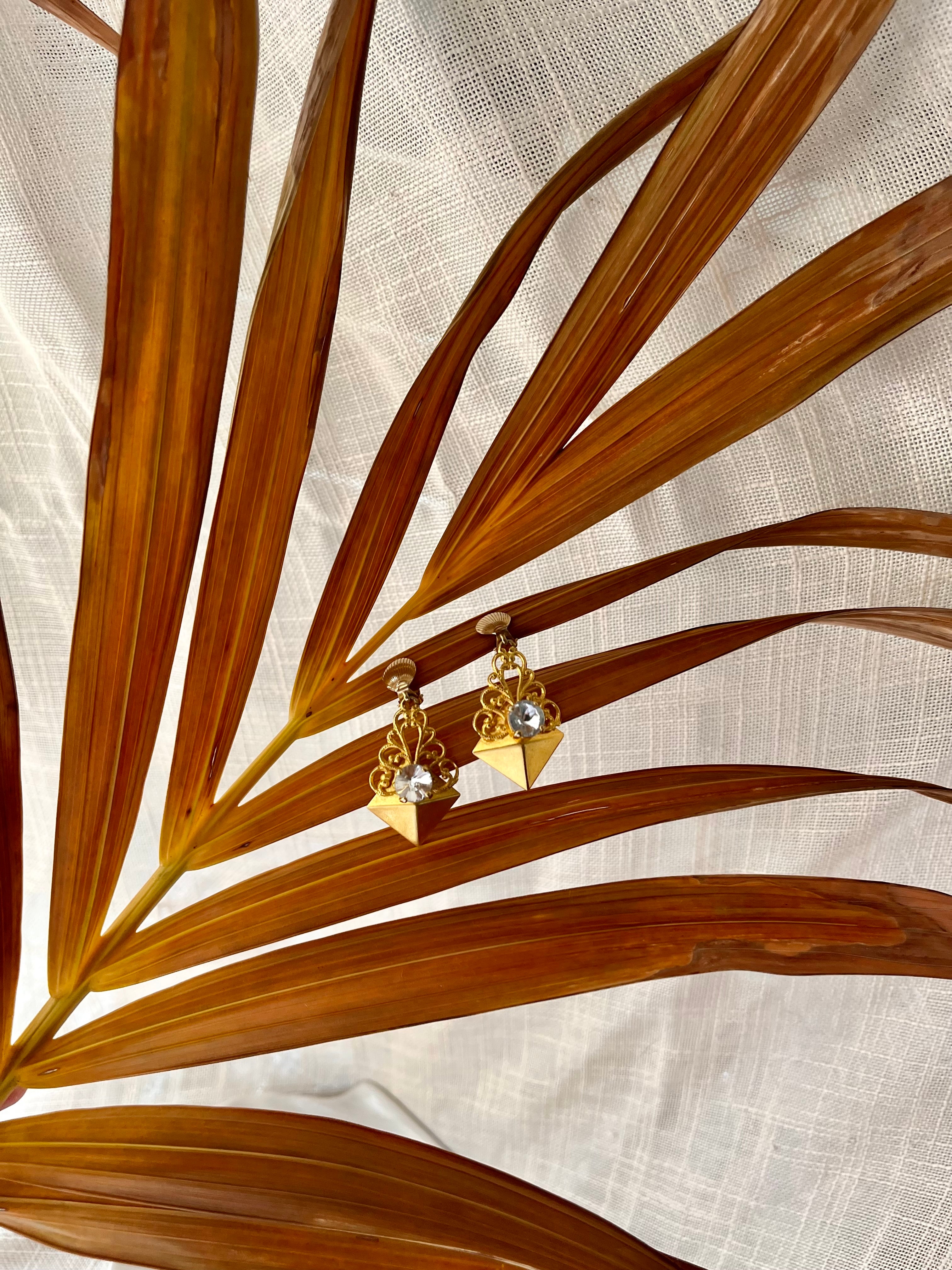 Rombo orecchini a clip