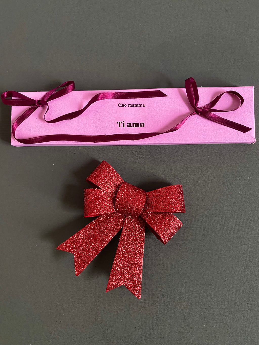 Boite à encens rose BONJOUR MAMAN