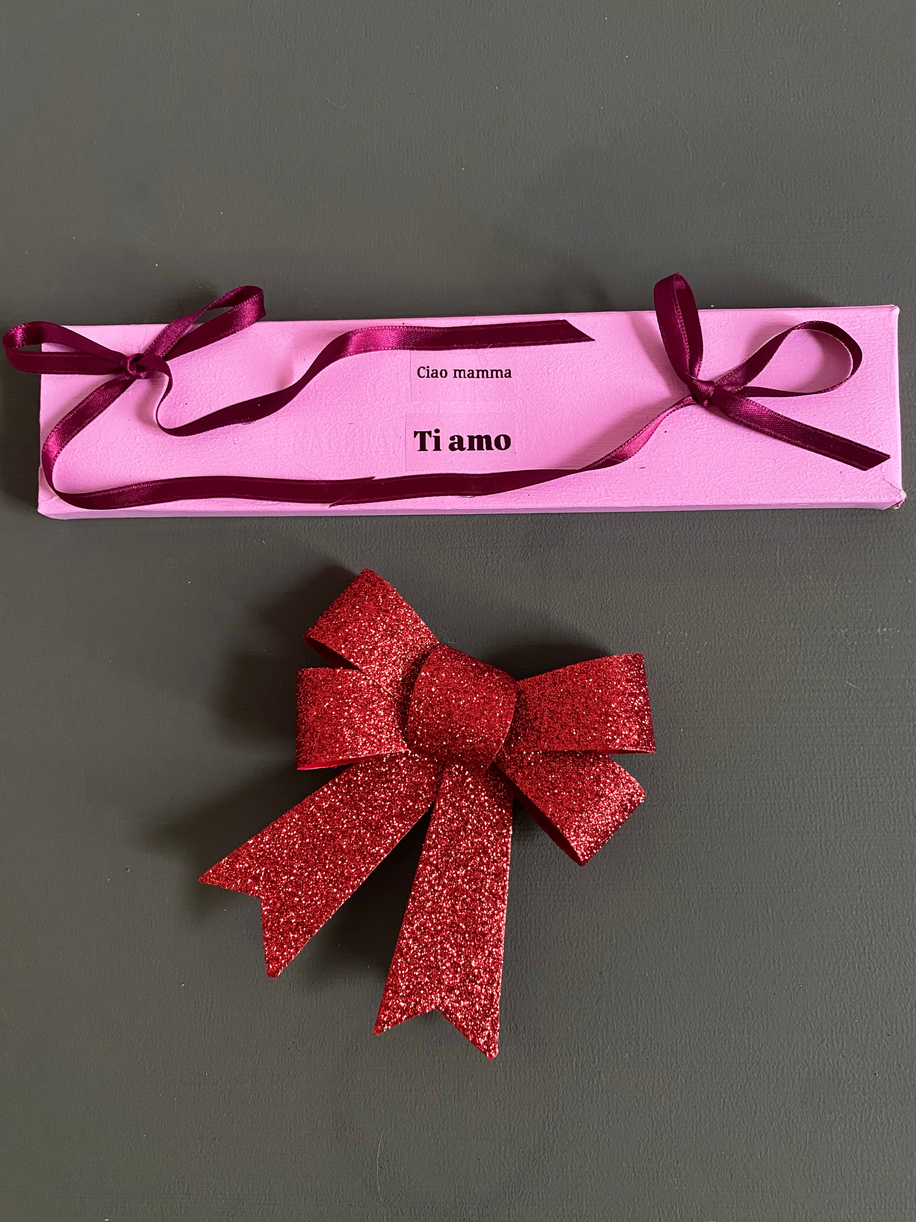 HELLO MOM pink incense box