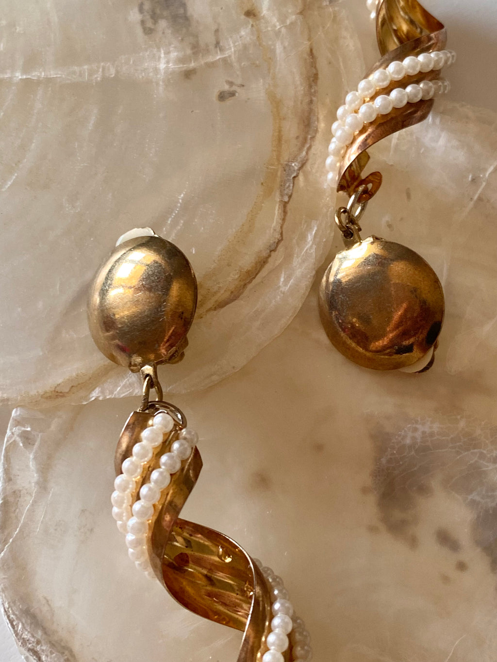 Boucles d'oreilles clips Onda