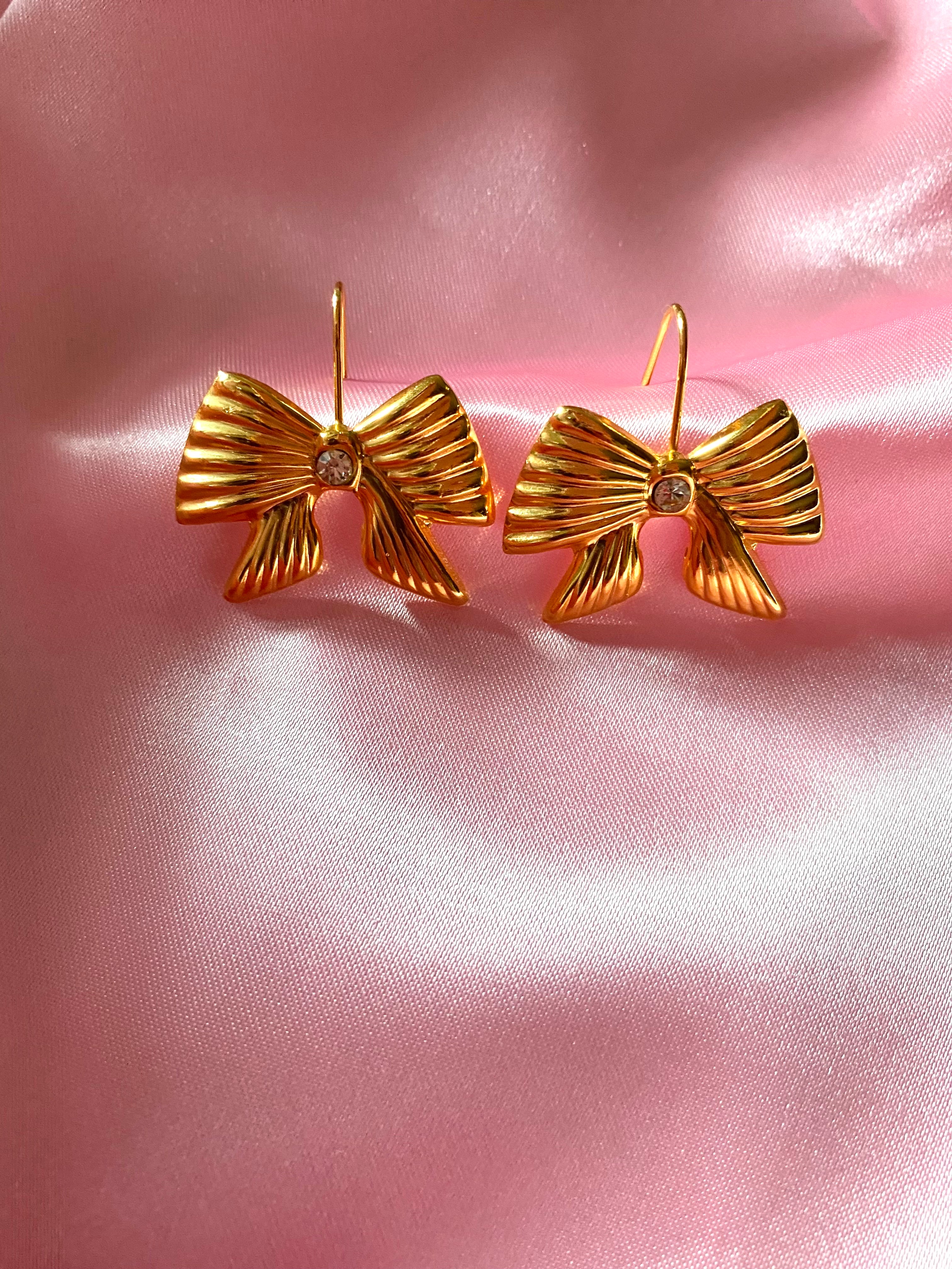 Boucles d'oreilles nœud