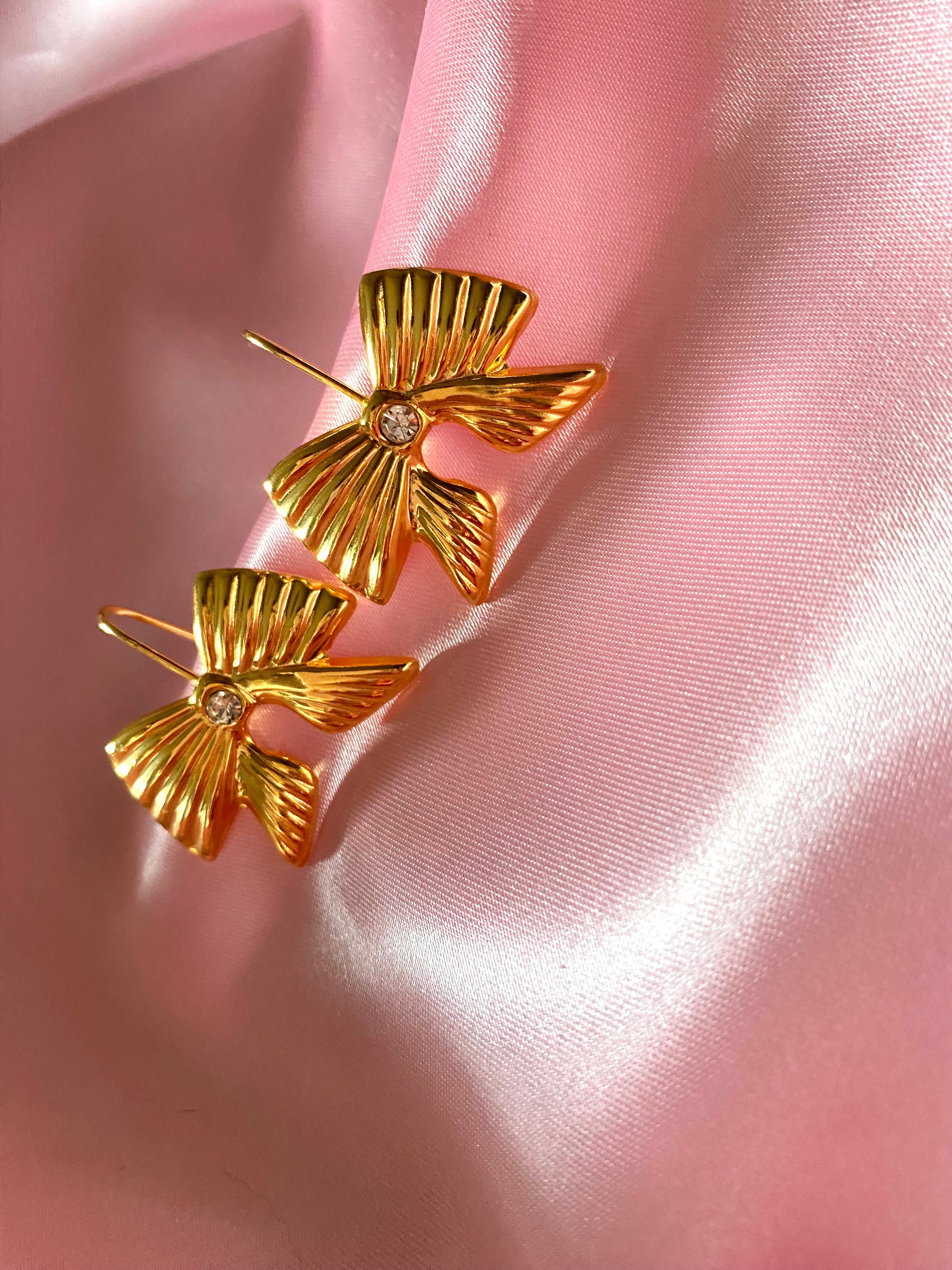 Boucles d'oreilles nœud