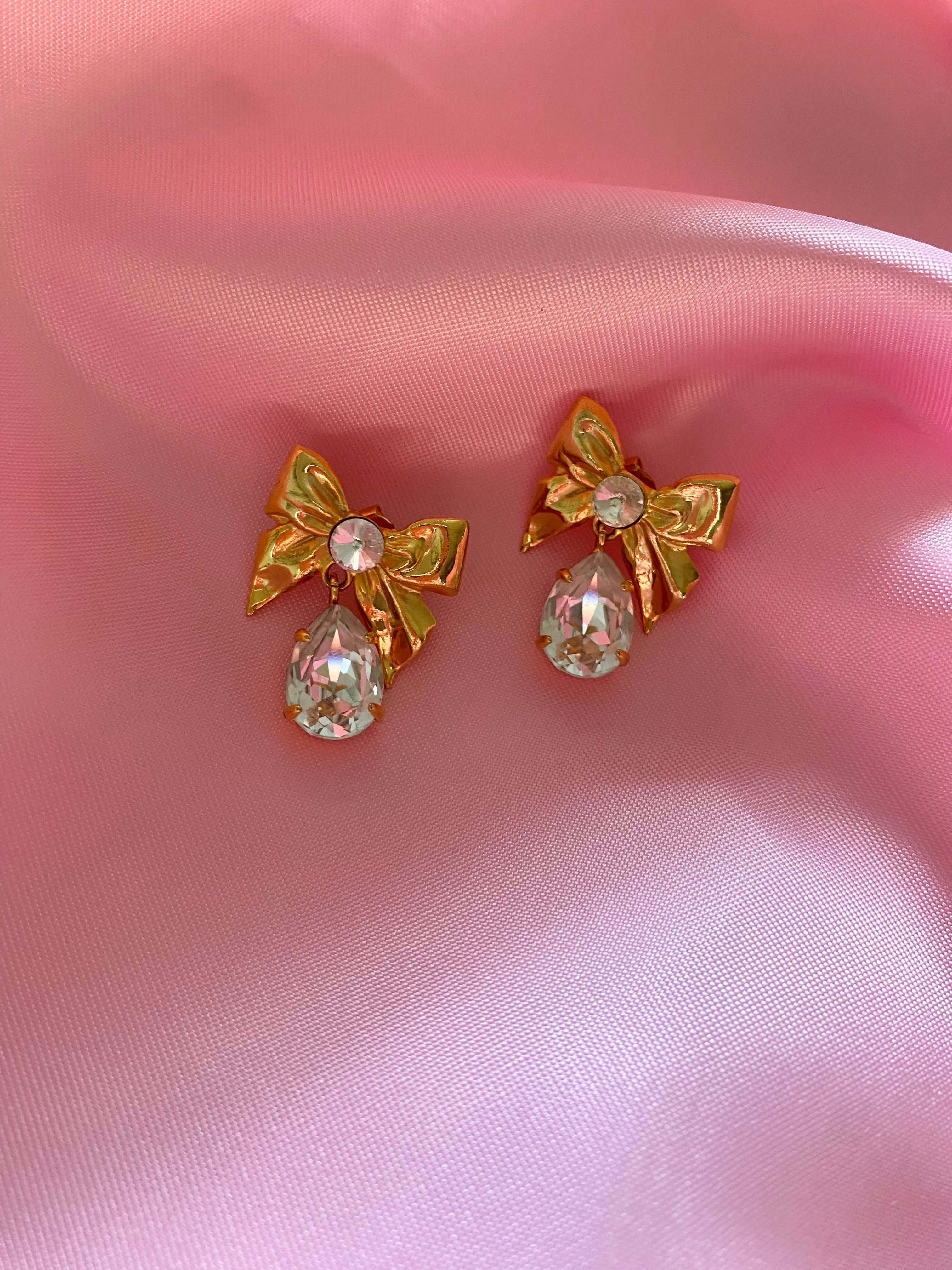 Boucles d'oreilles nœud