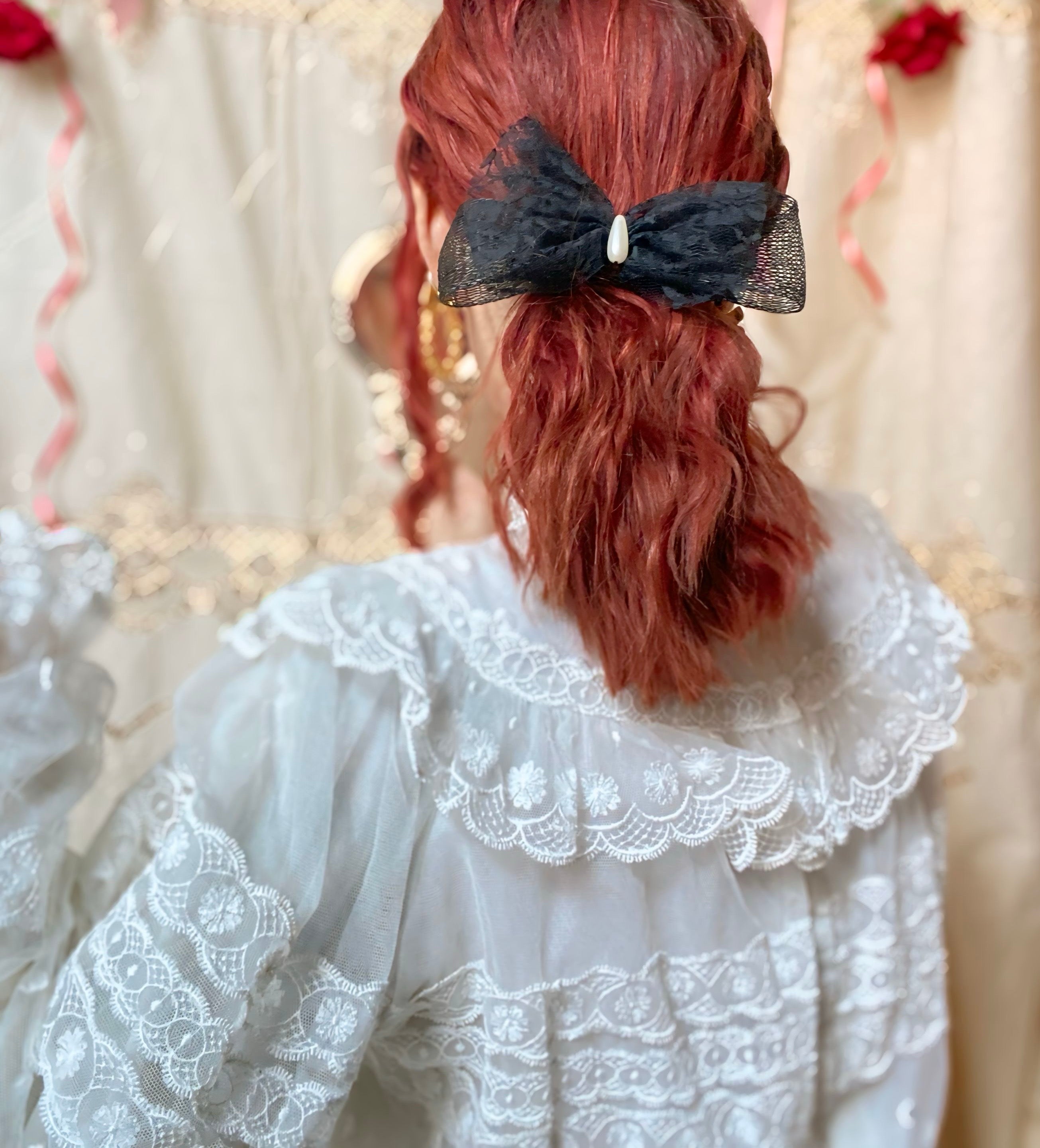 Fermaglio fiocco per capelli