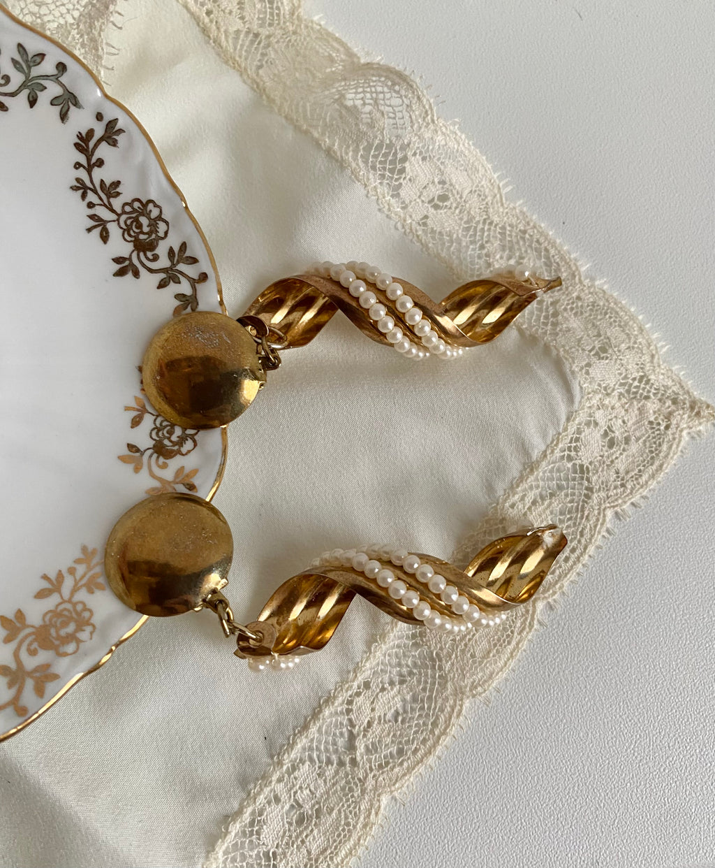 Boucles d'oreilles clips Onda
