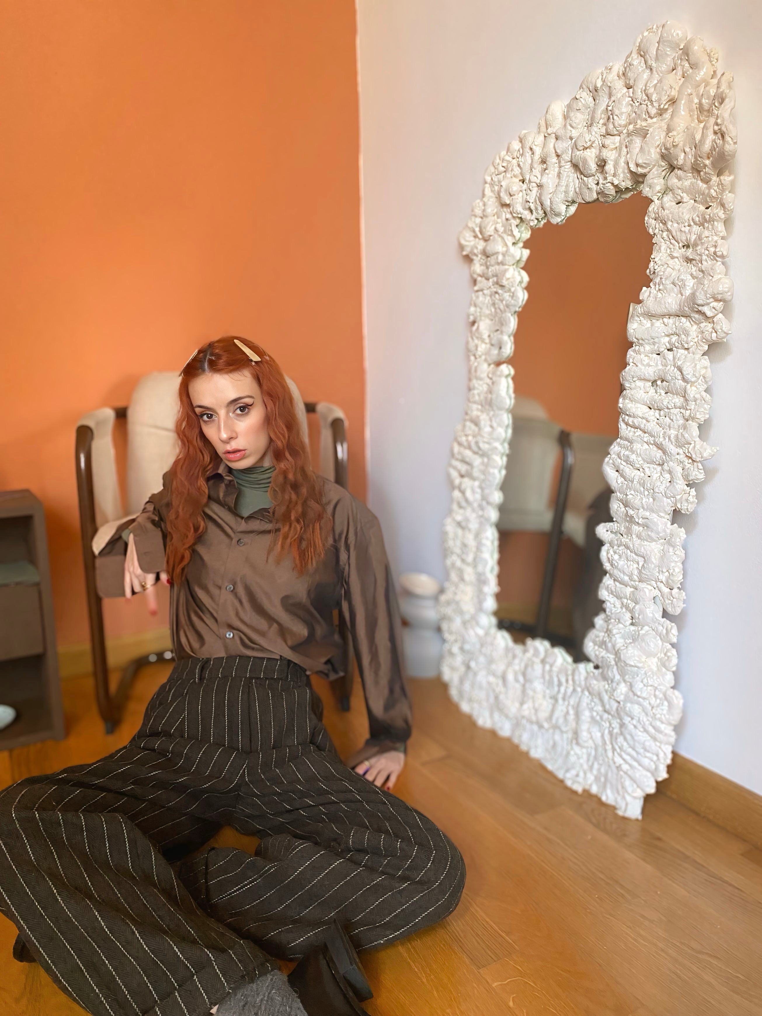 Camicia Versace cioccolato