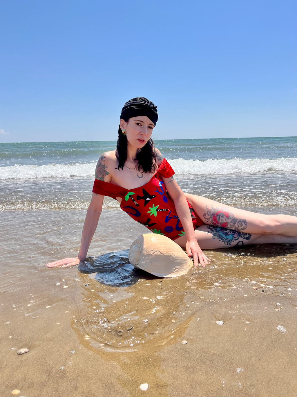 Maillot de bain une pièce texturé à bretelles