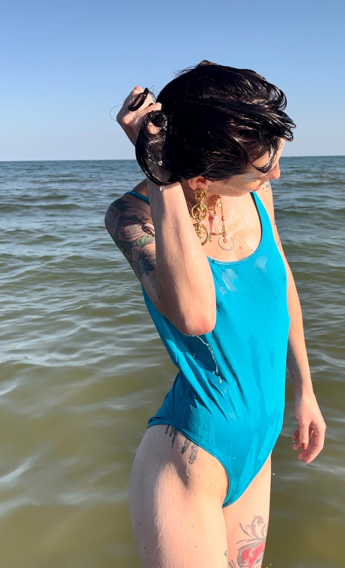 Boucles d'oreilles pendantes