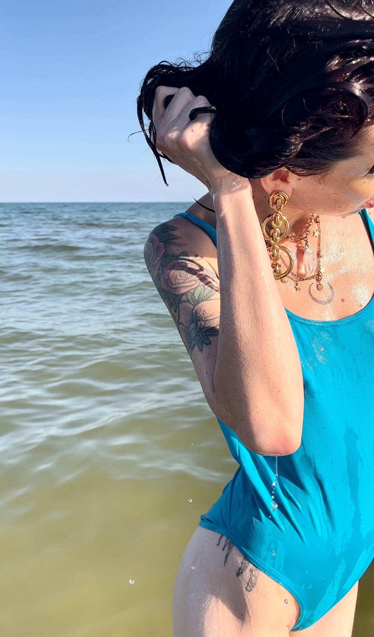 Boucles d'oreilles pendantes