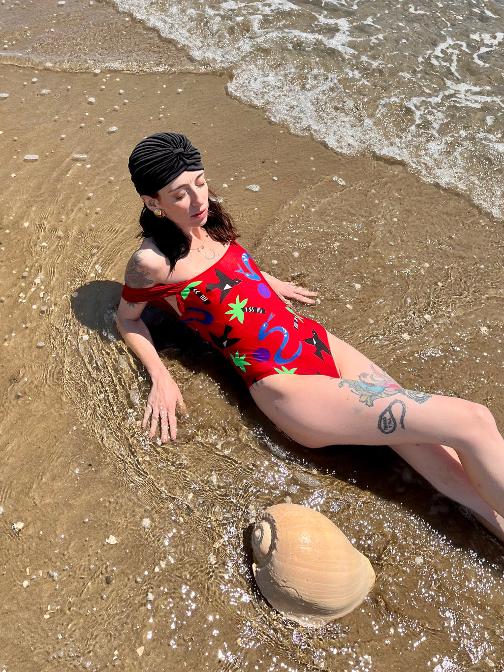 Maillot de bain une pièce texturé à bretelles