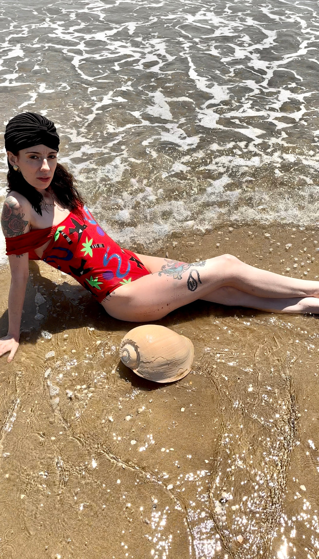 Maillot de bain une pièce texturé à bretelles