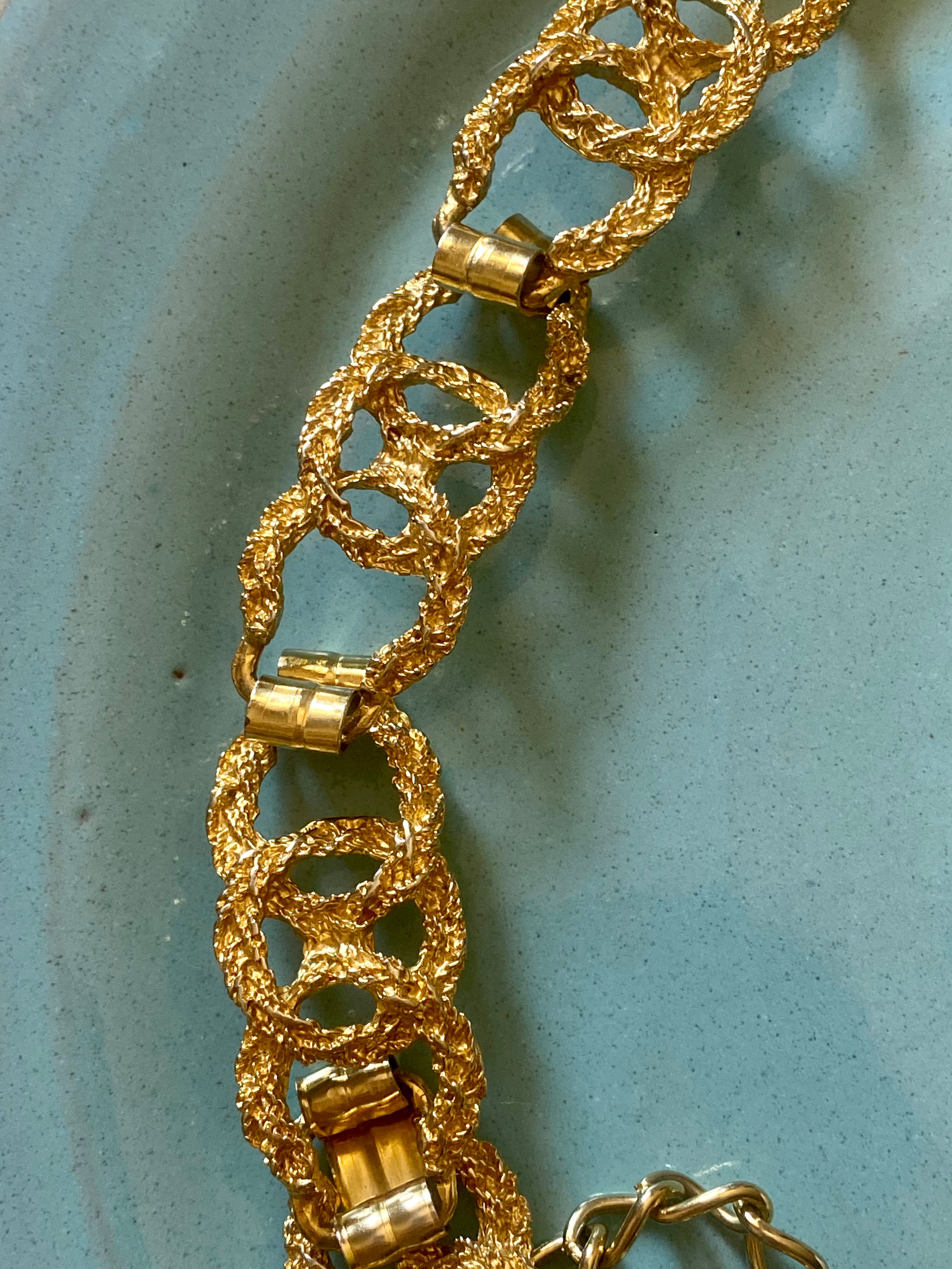 Cintura a catena chic