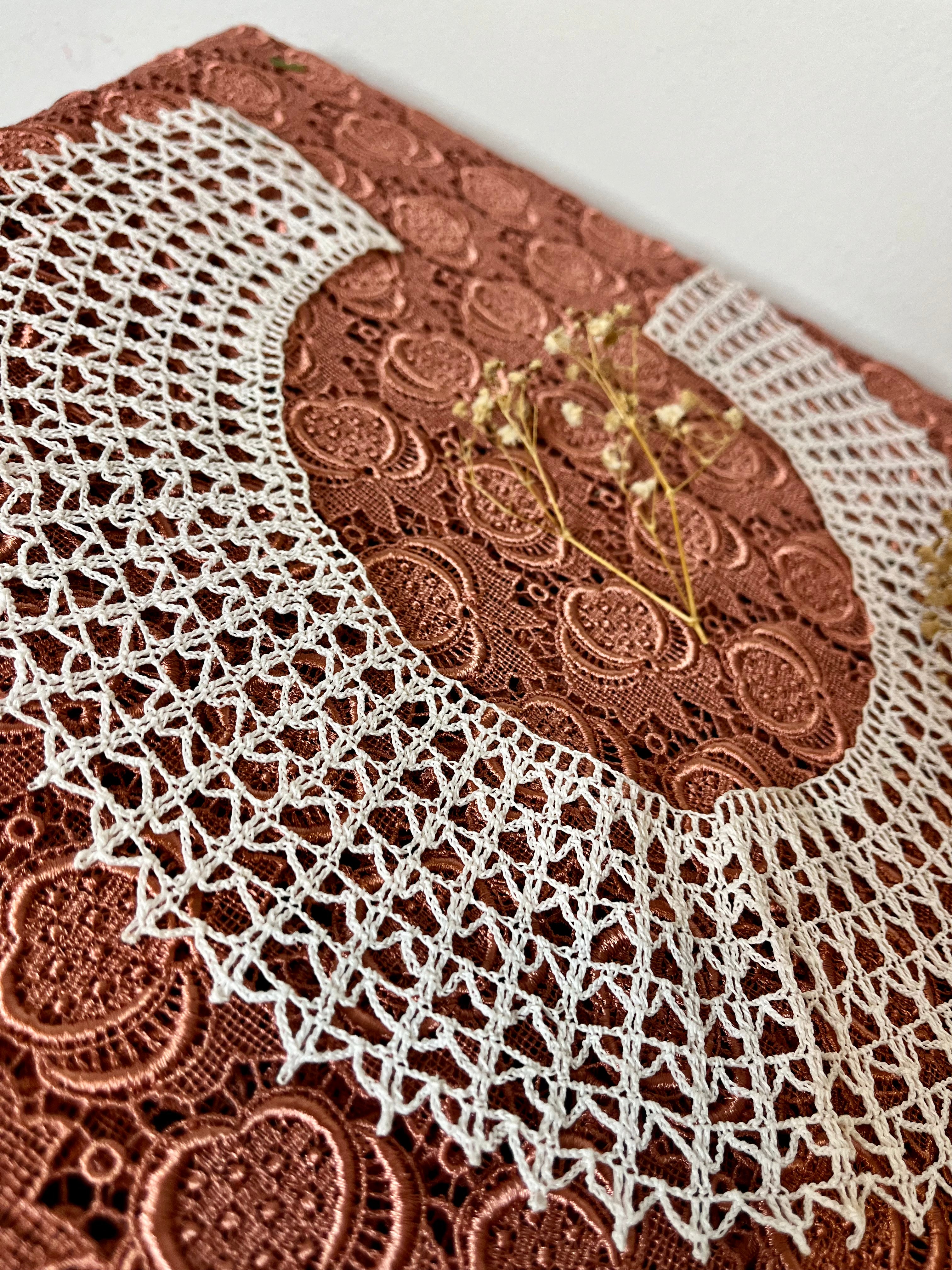 Colletto Chiacchierino in pizzo Macramè