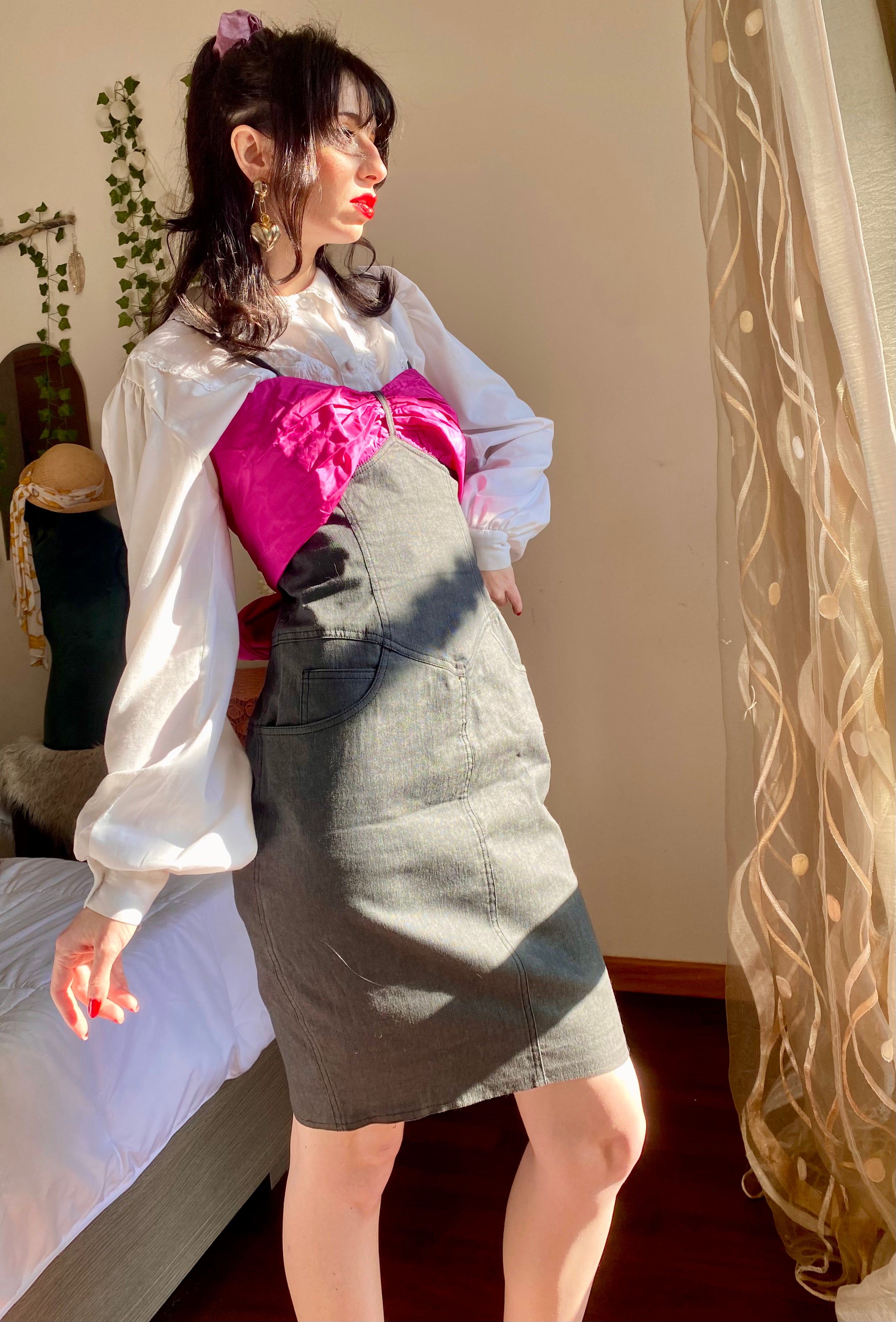 Mini abito Les Copains con maxi fiocco