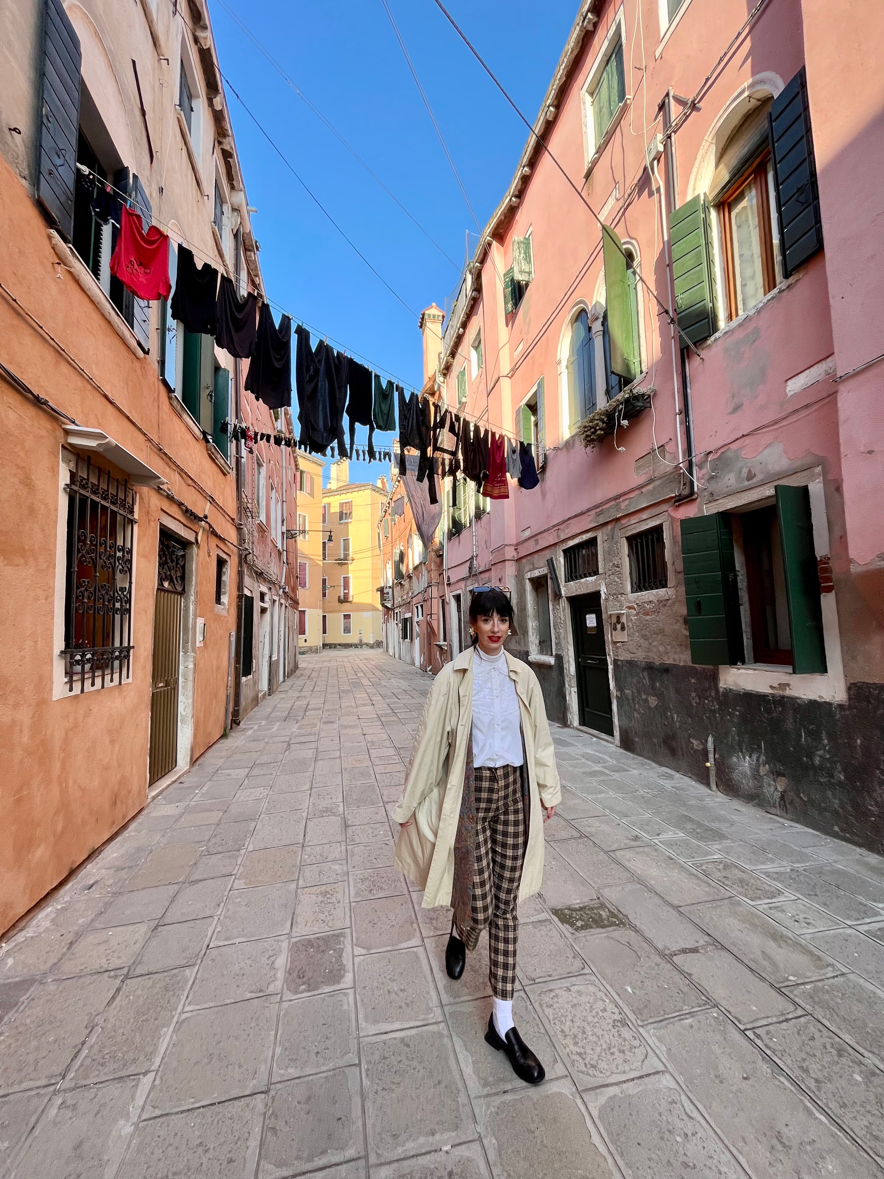 Bertol’s trench crema monopetto