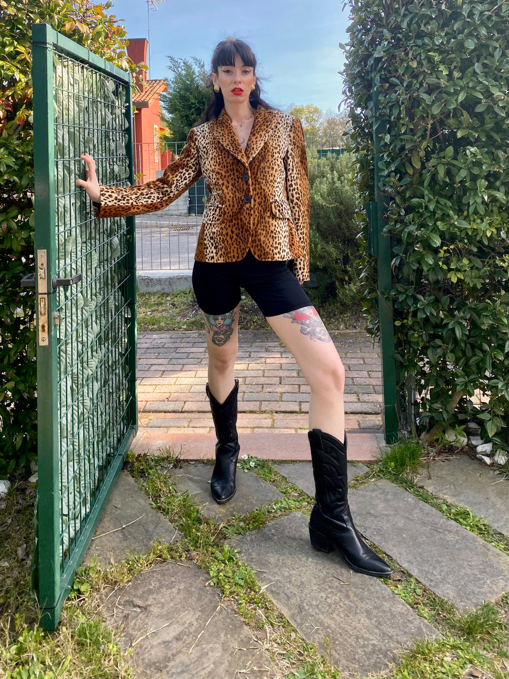 Le blazer animalier style Nanny