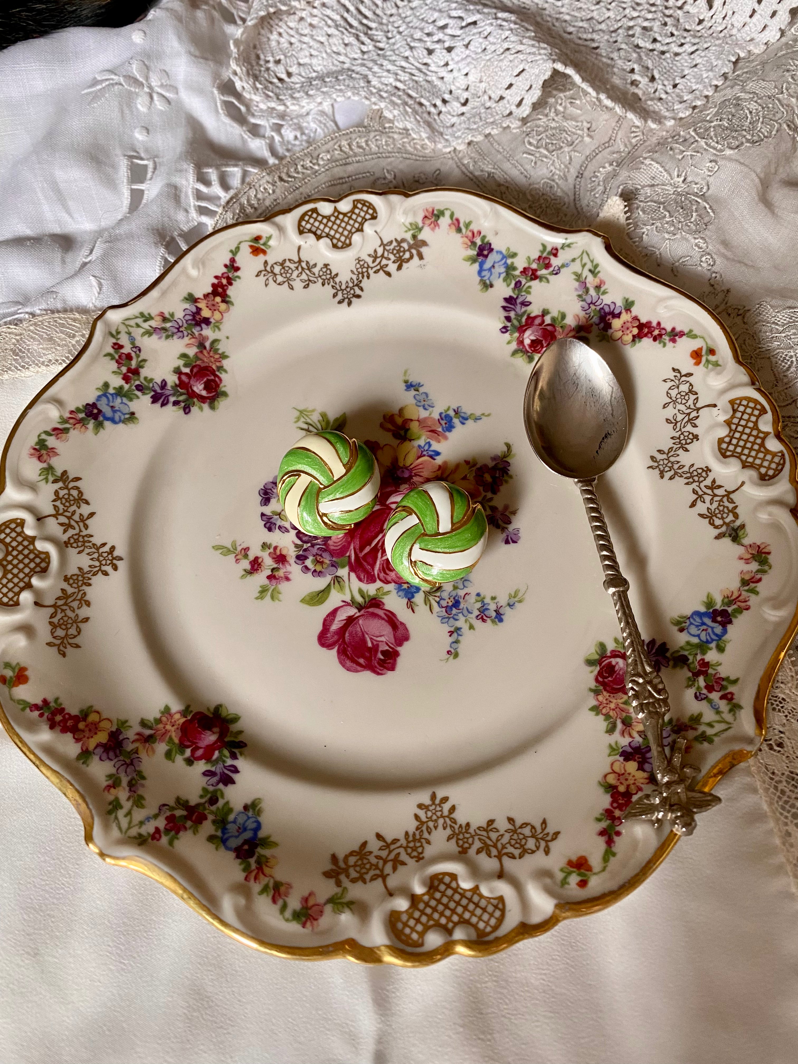 Orecchini anni ‘60 bombati