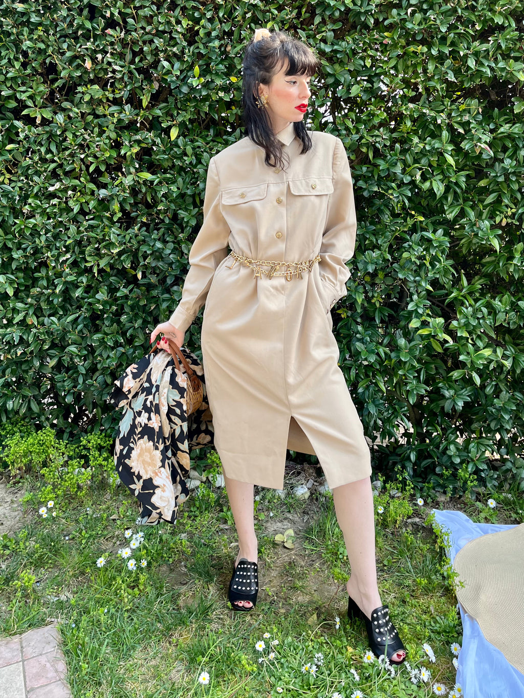 Robe chemise chic