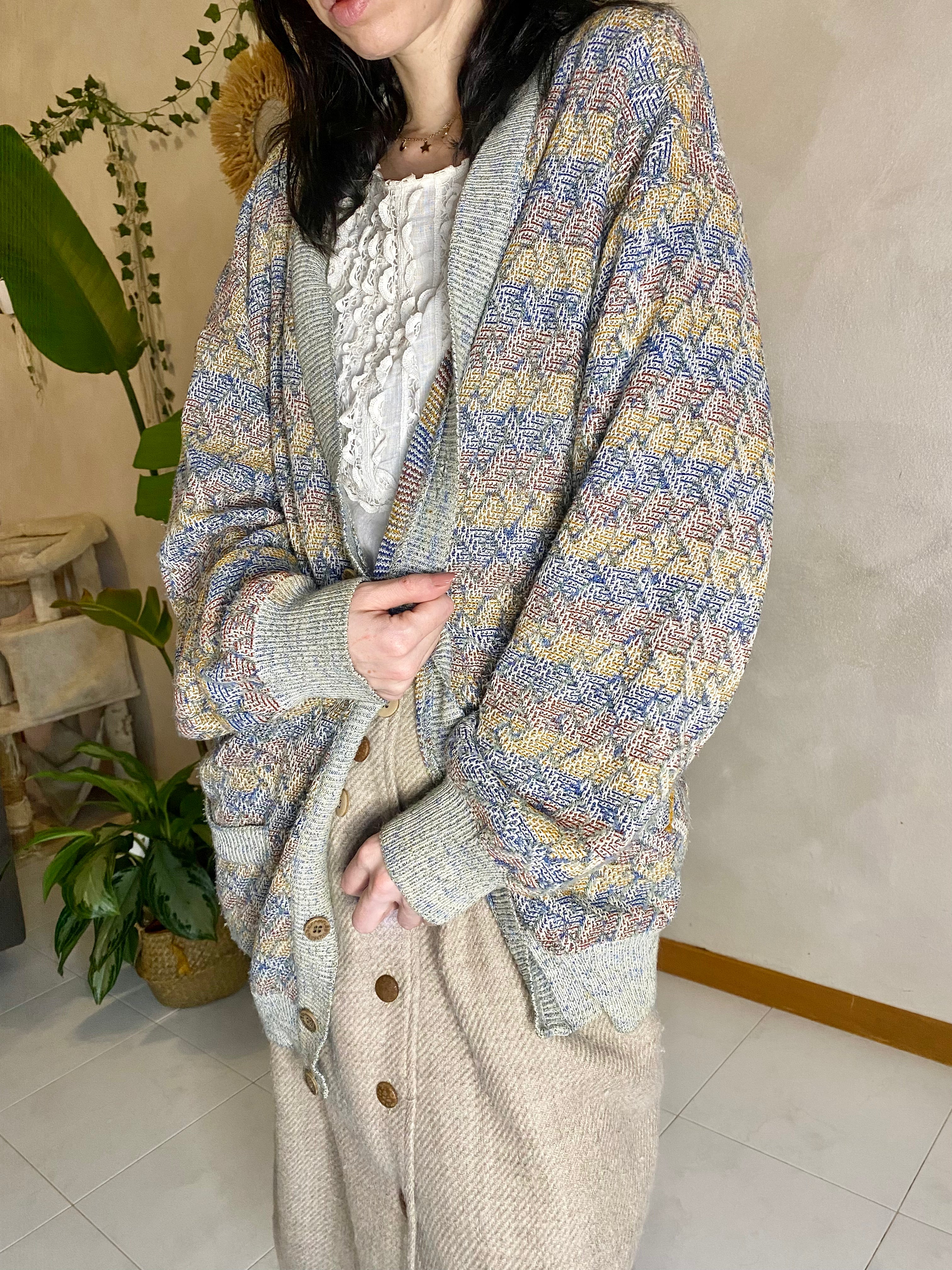 Cardigan Example Missoni zig zag