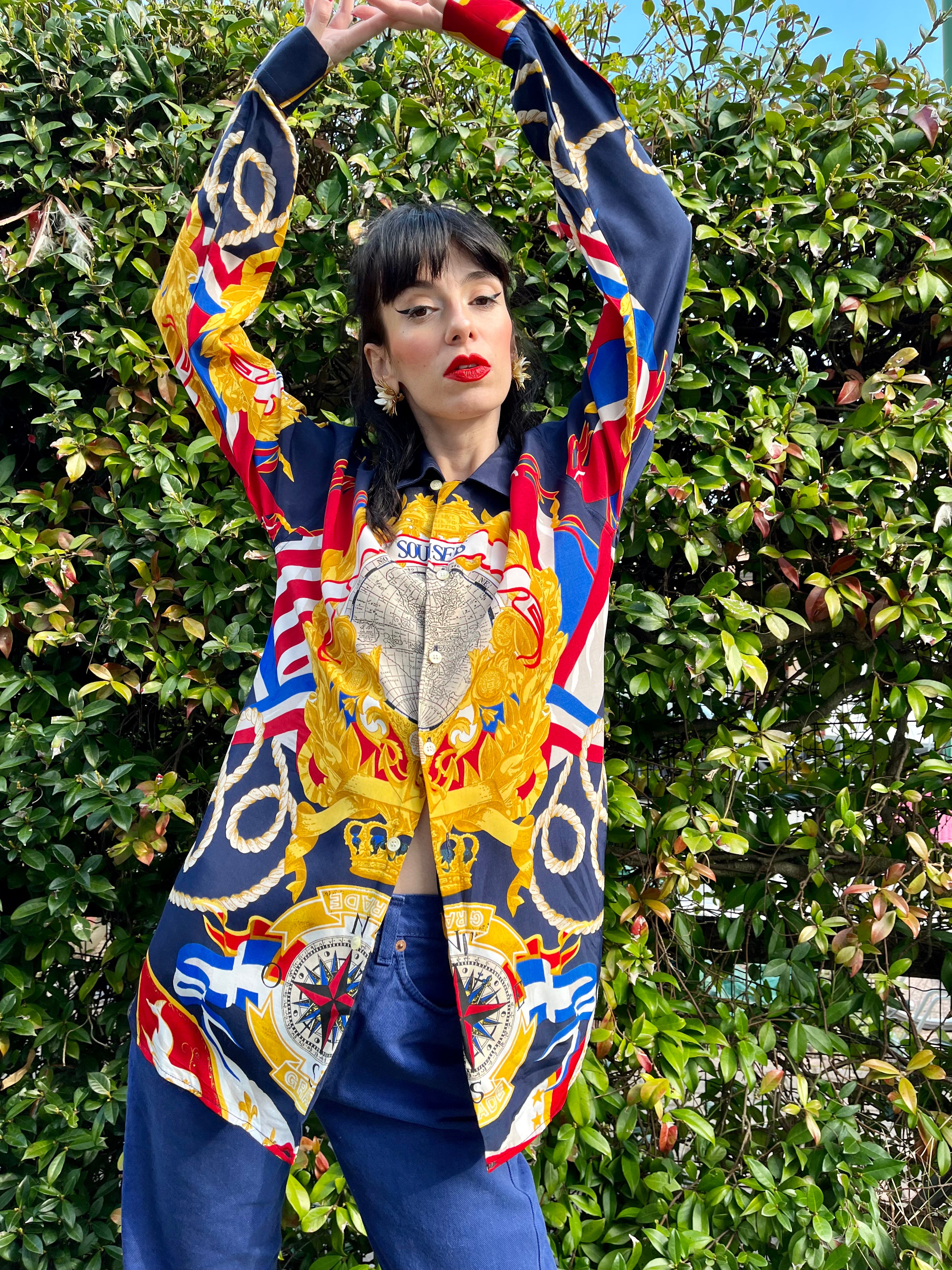 Camicia Gianfranco Ferrè barocca