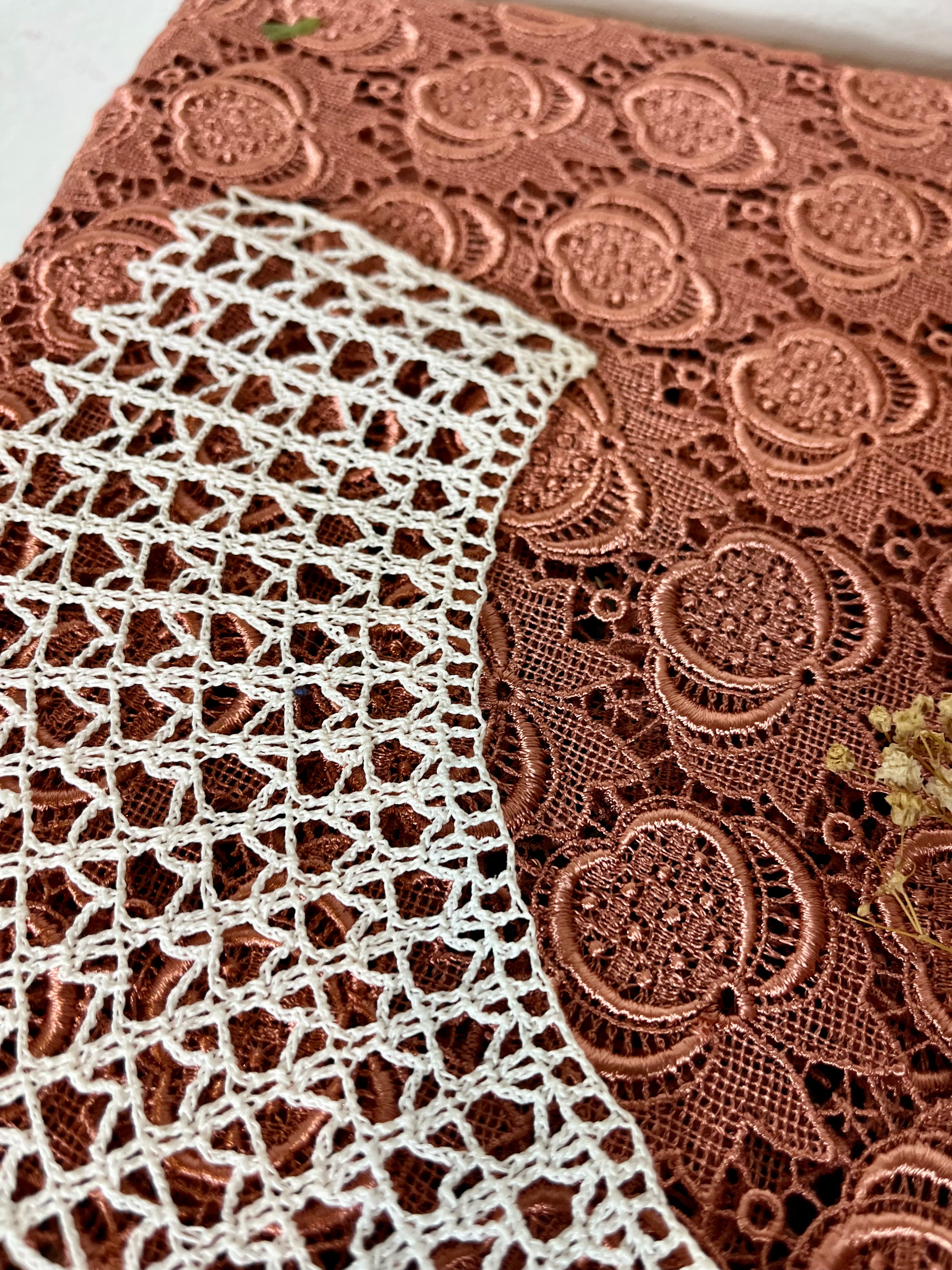 Colletto Chiacchierino in pizzo Macramè