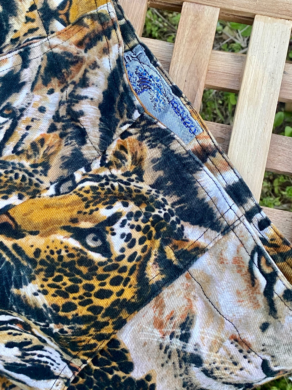 Jeans by Kenzo animalier