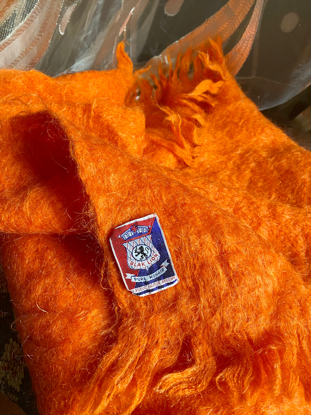 Écharpe surdimensionnée en Mohair