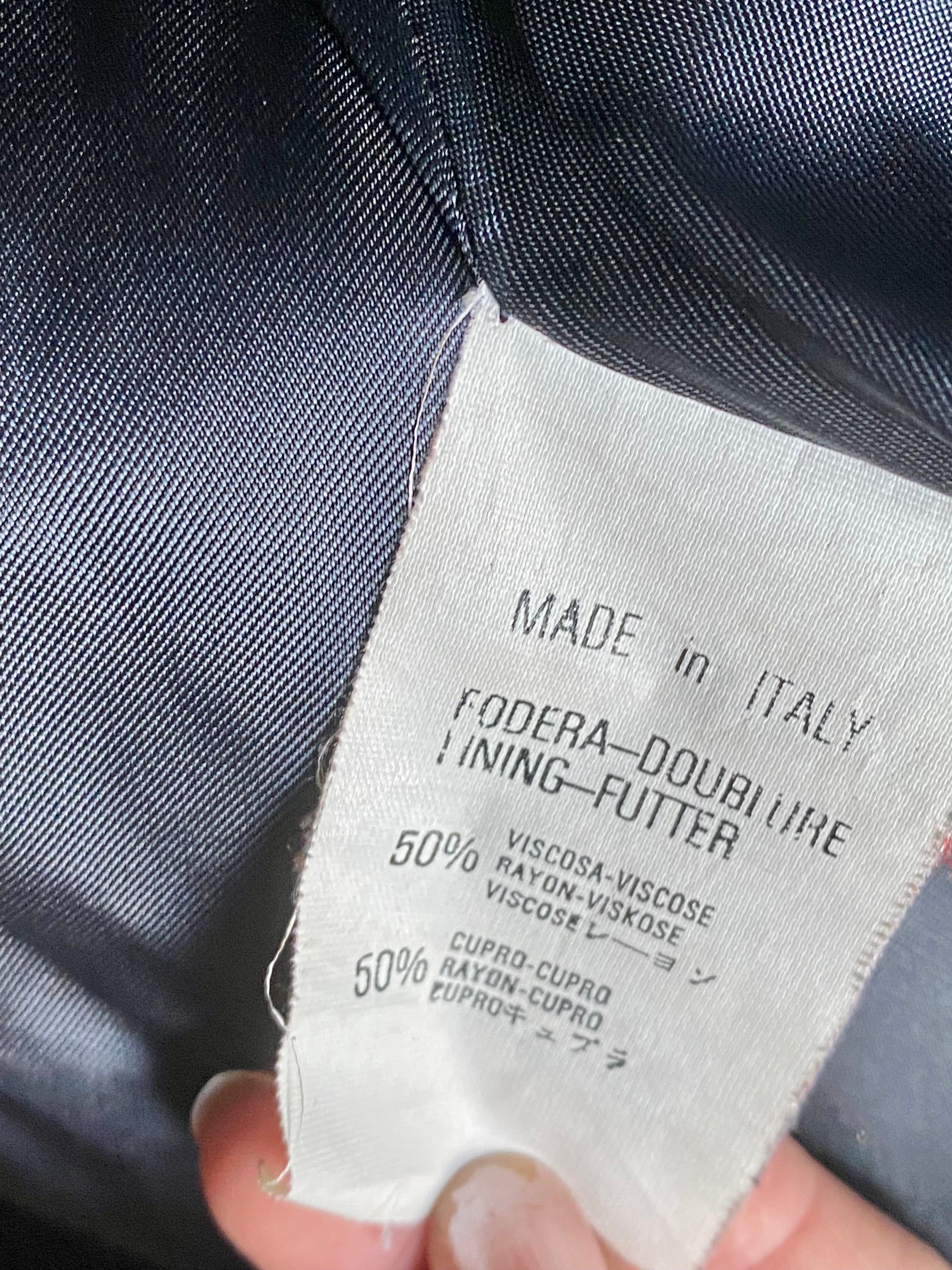 Cappotto Missoni blu notte