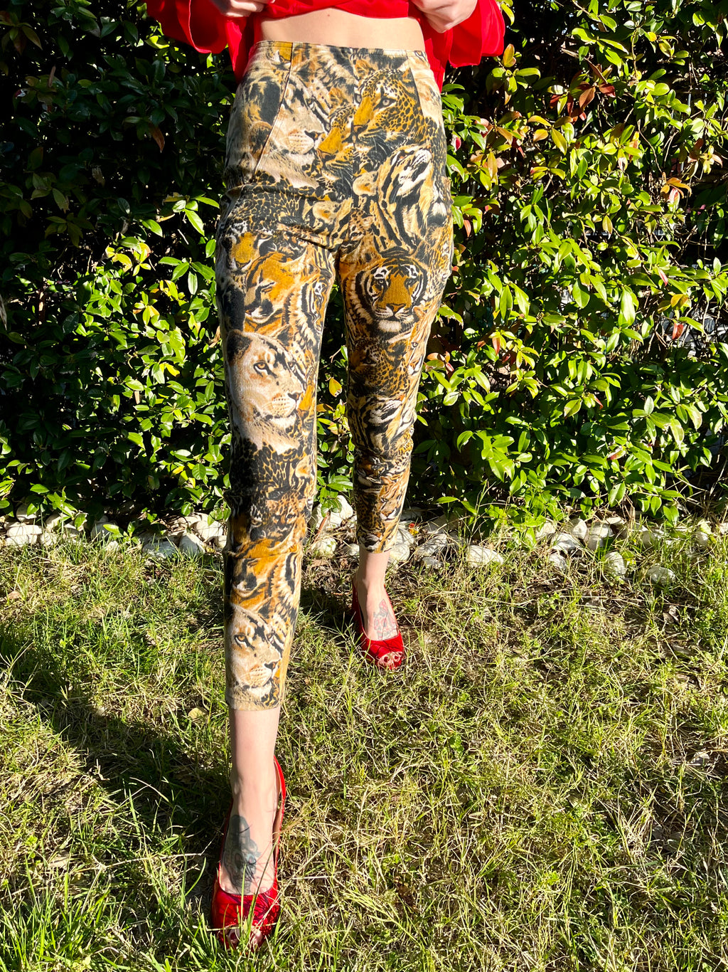 Jeans by Kenzo animalier