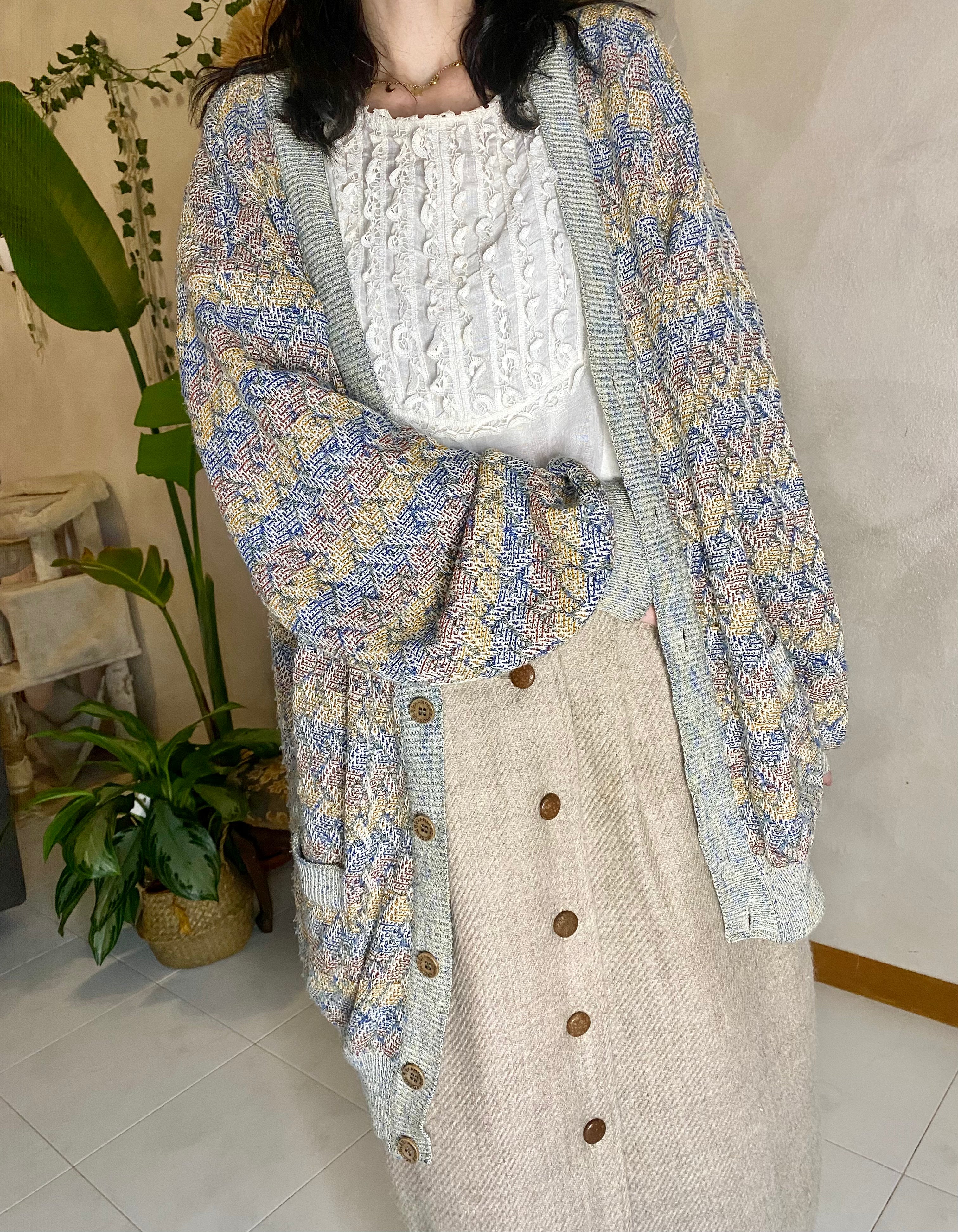 Cardigan Example Missoni zig zag